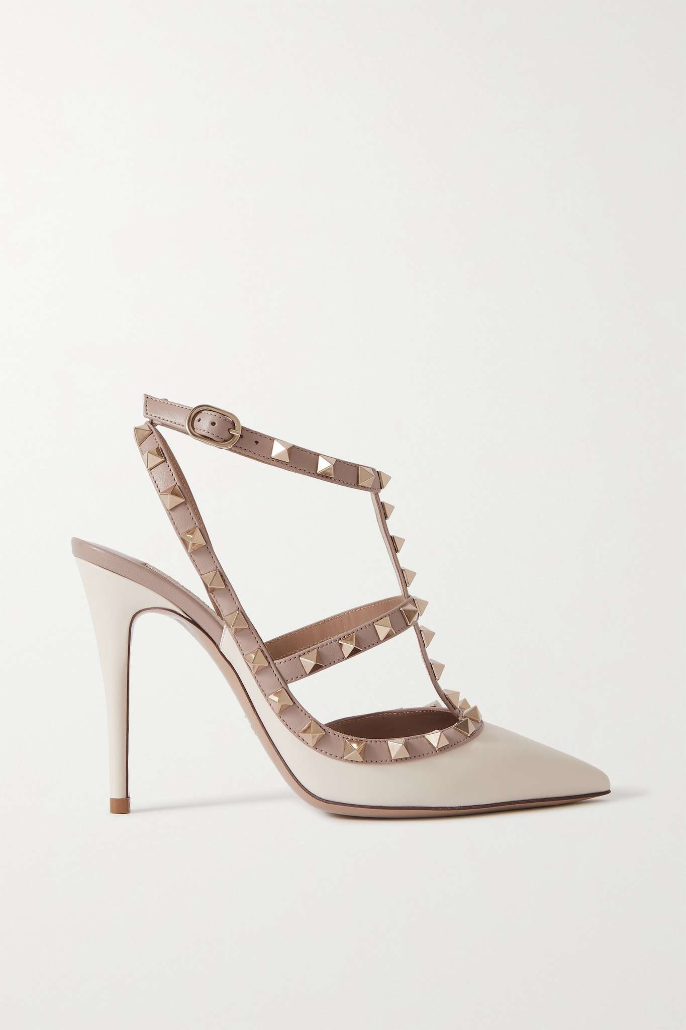 Rockstud 100 leather pumps - 1