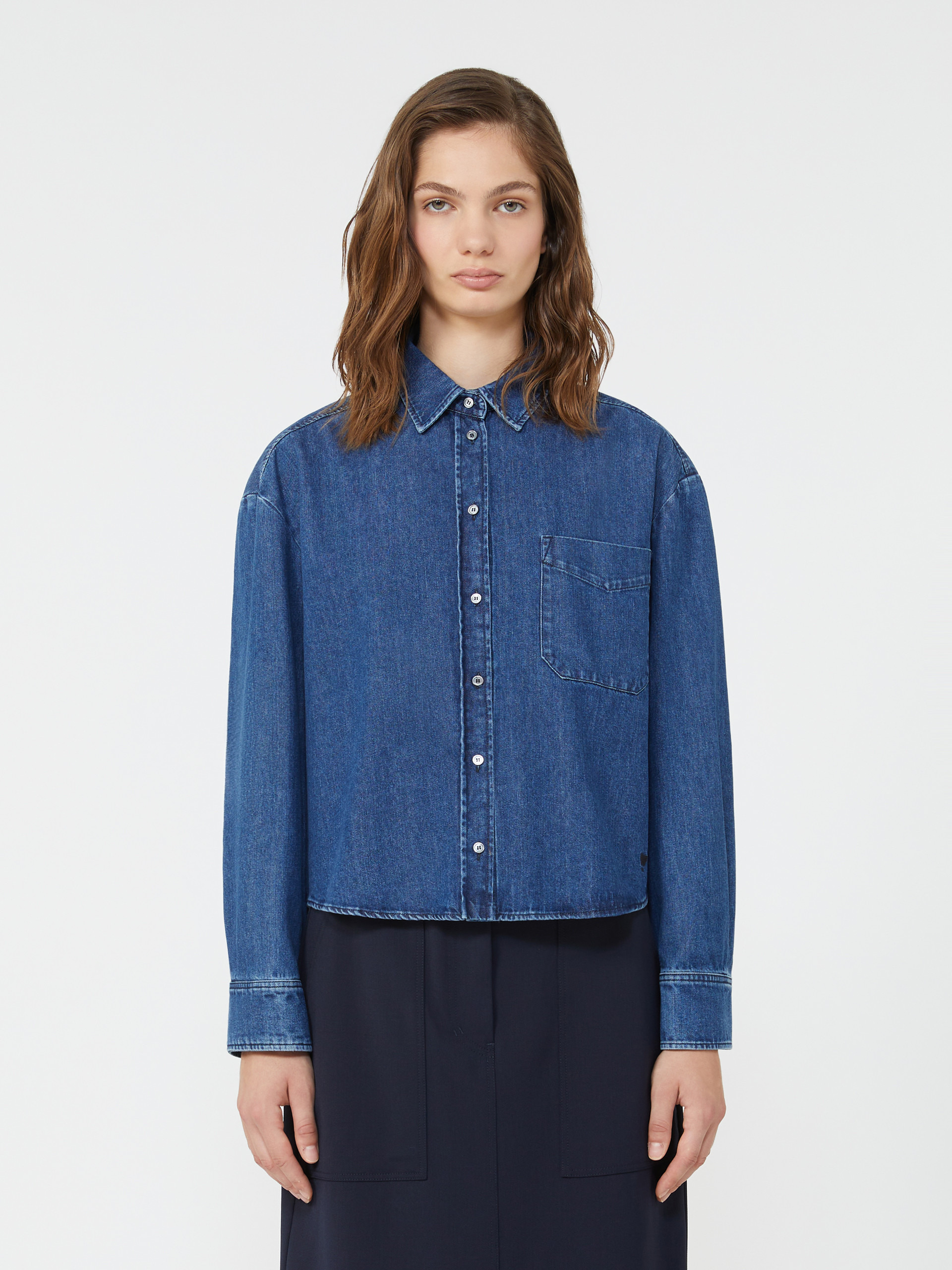 OBBIA Boxy denim shirt - 3