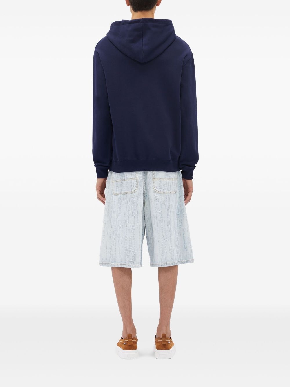 patch-detail hoodie - 4