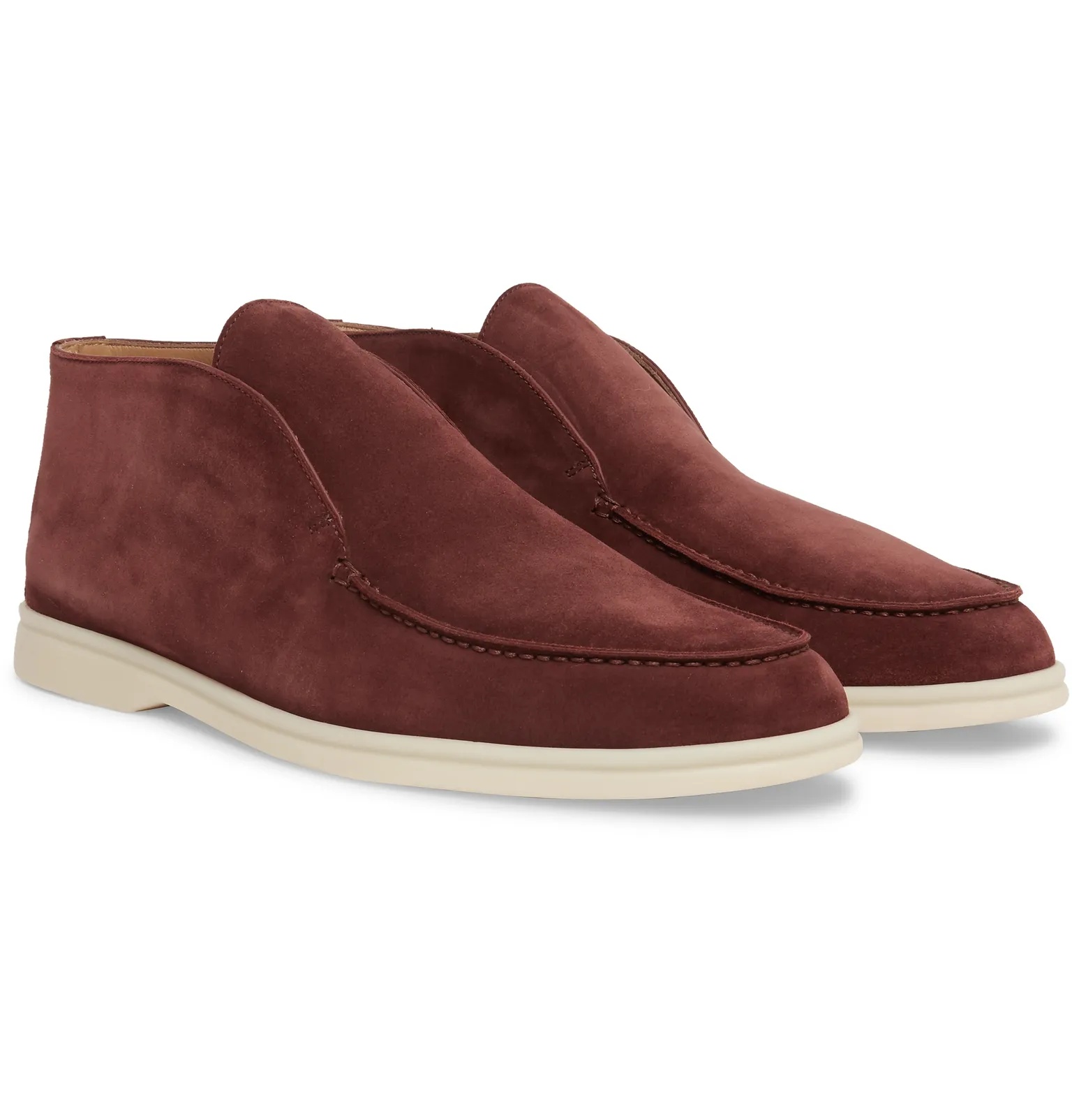 Open Walk Suede Boots - 30