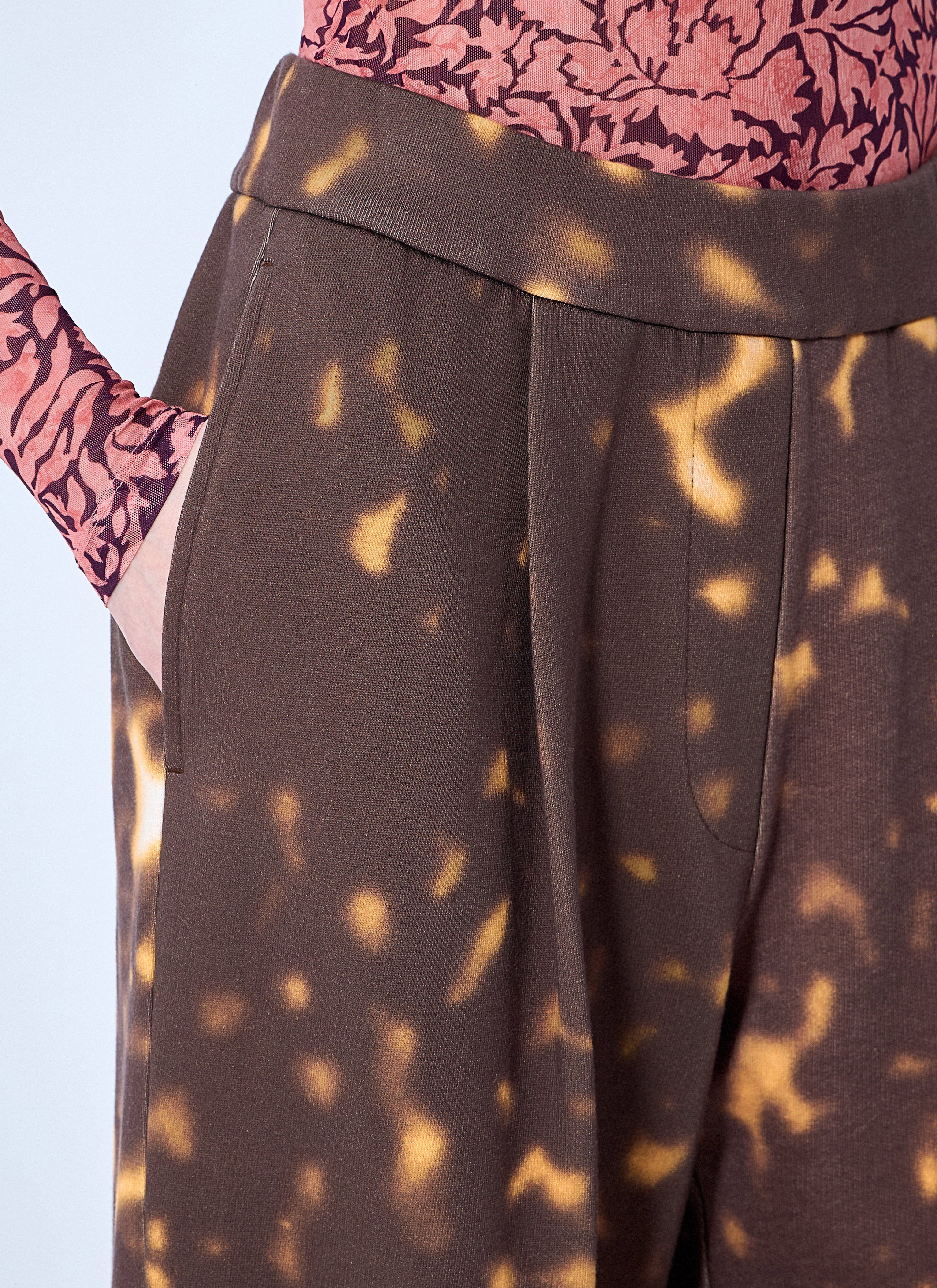 Dries Van Noten Women Tie-Dye Track Pants - 5