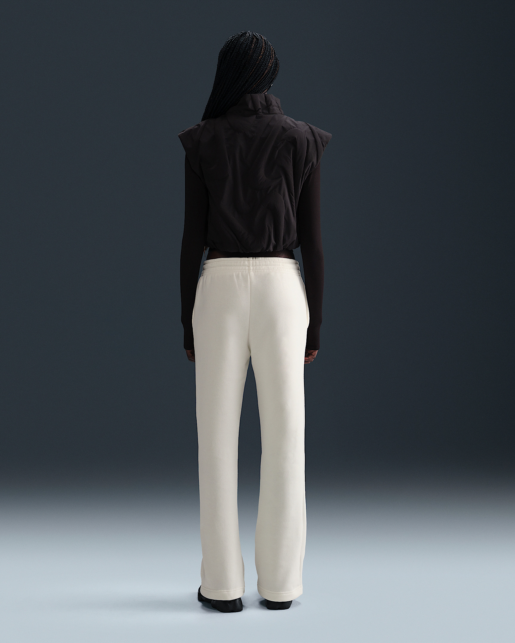 Nike Sportswear Phoenix Fleece Women's Mid-Rise Open-Hem Pants - 4