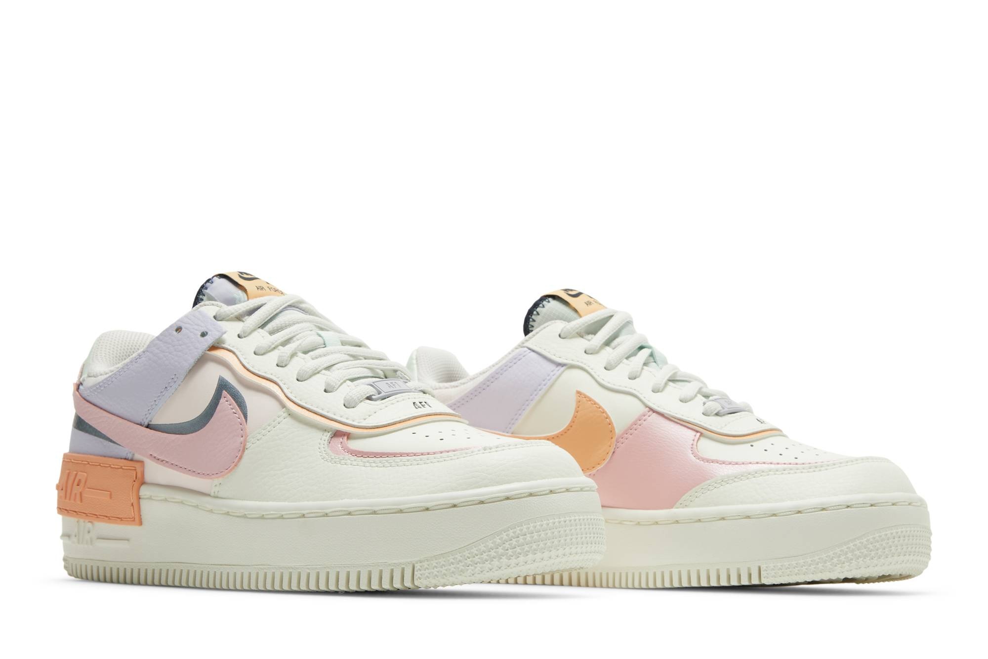 Wmns Air Force 1 Shadow 'Orange Chalk Pink Glaze' - 8