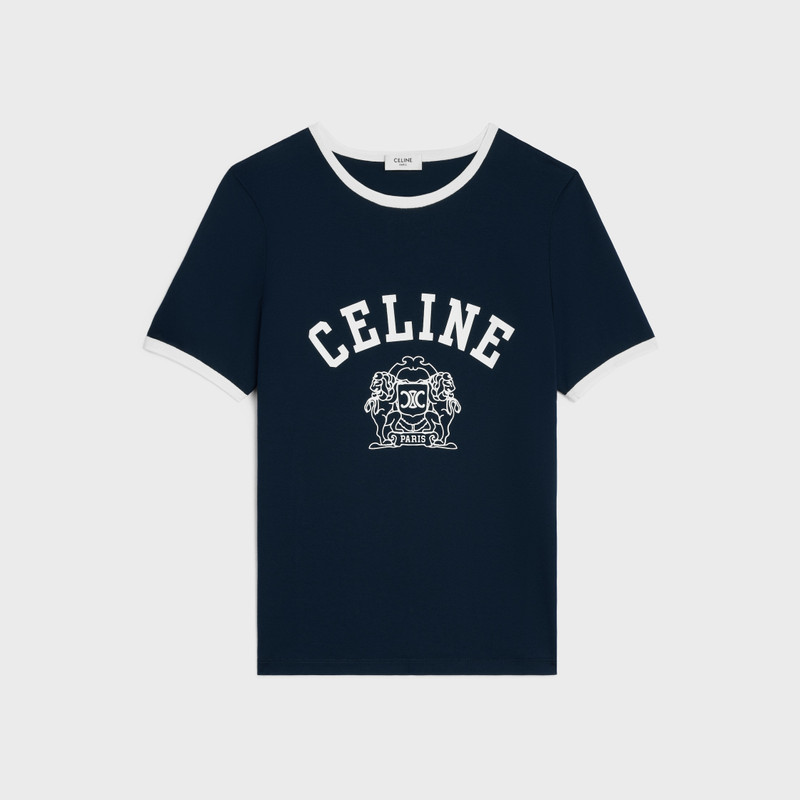 celine blason 70's t-shirt in cotton jersey 1