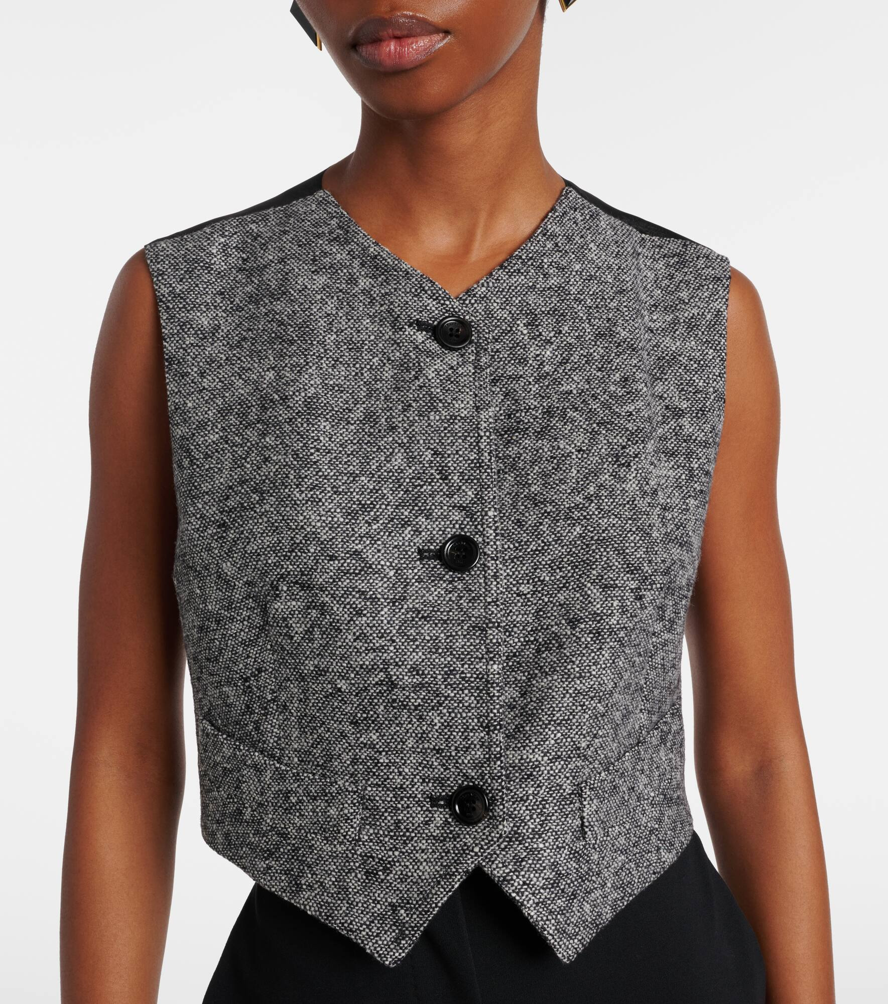 Beato wool and silk vest - 5