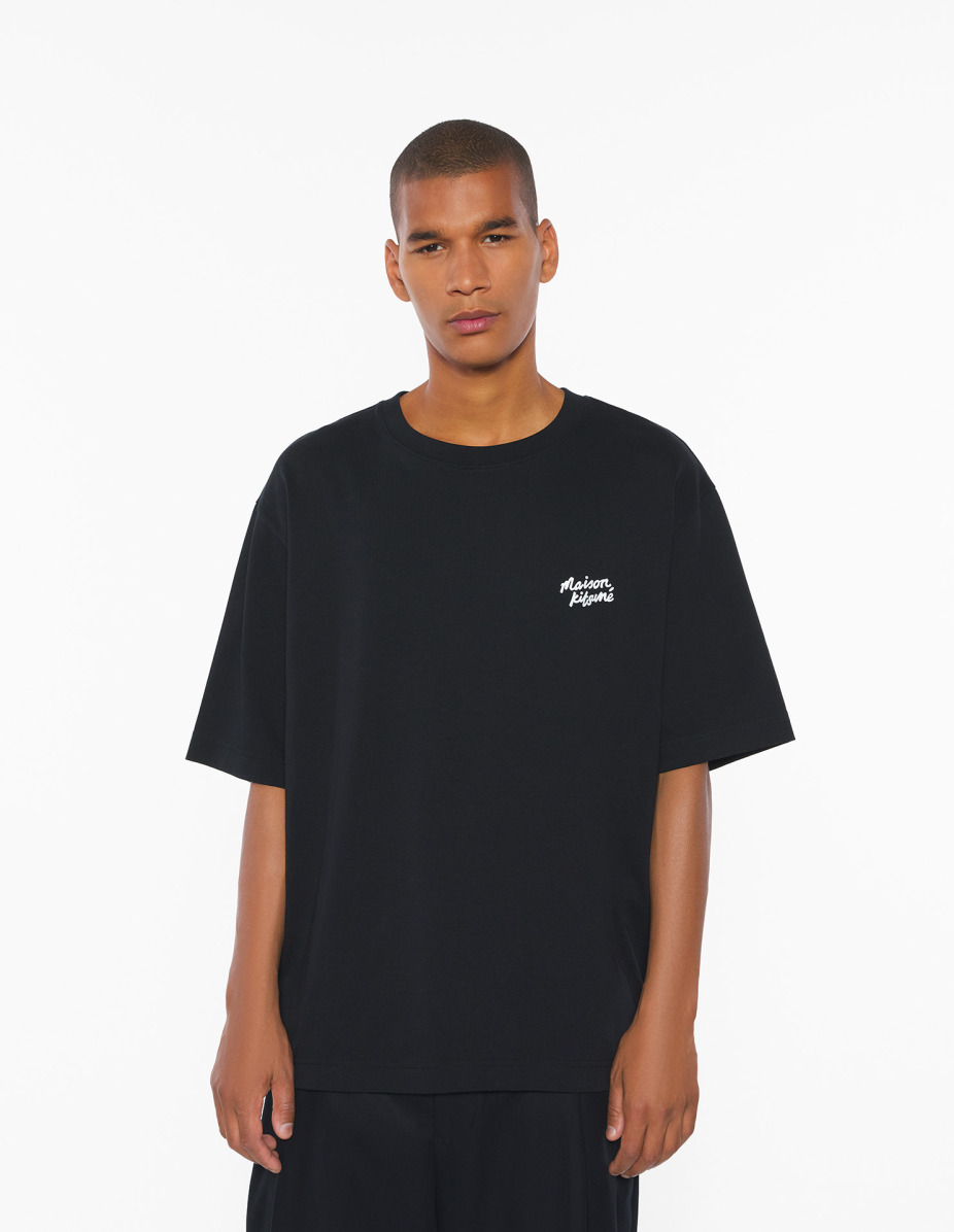 MAISON KITSUNE HANDWRITING OVERSIZE TEE-SHIRT - 4