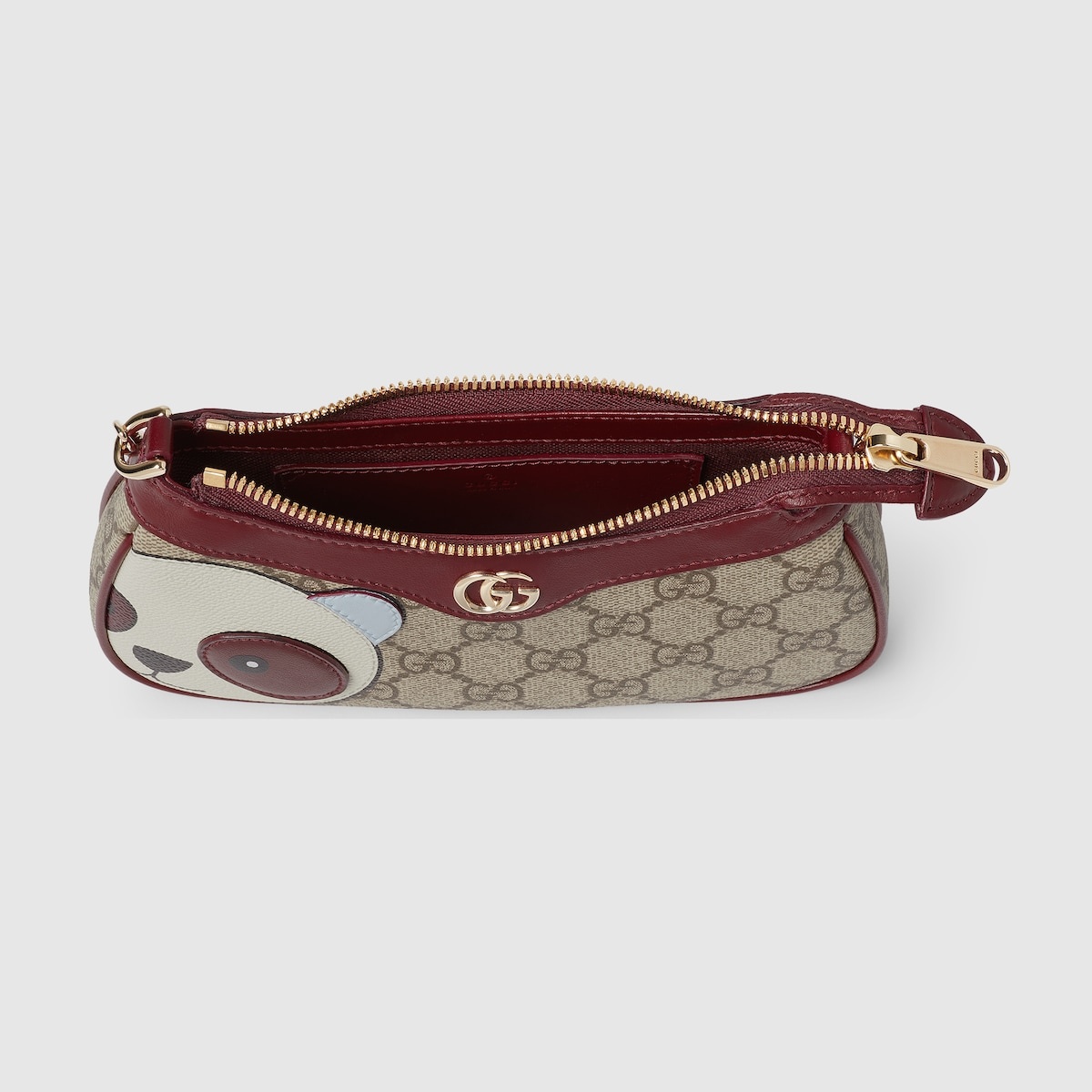GG mini bag with panda detail - 7