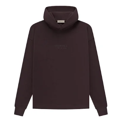Fear of God Essentials SS23 Relaxed Hoodie 'Plum' FOG-SS23-336 - 1