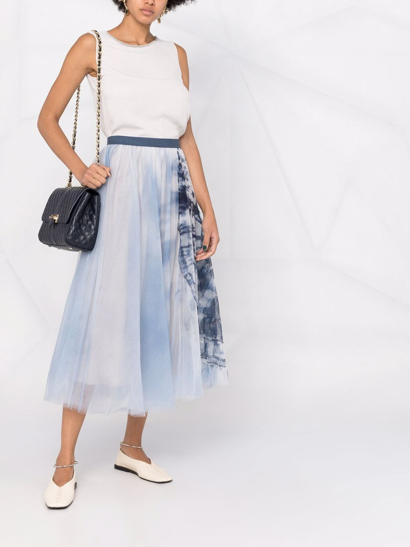 FABIANA FILIPPI metallic-trim knitted top outlook