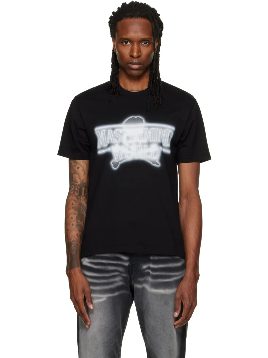 Black Neon Logo S/S T-shirt - 1