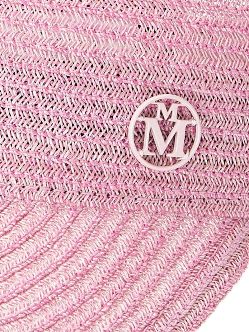 MAISON MICHEL Tiger interwoven cap outlook
