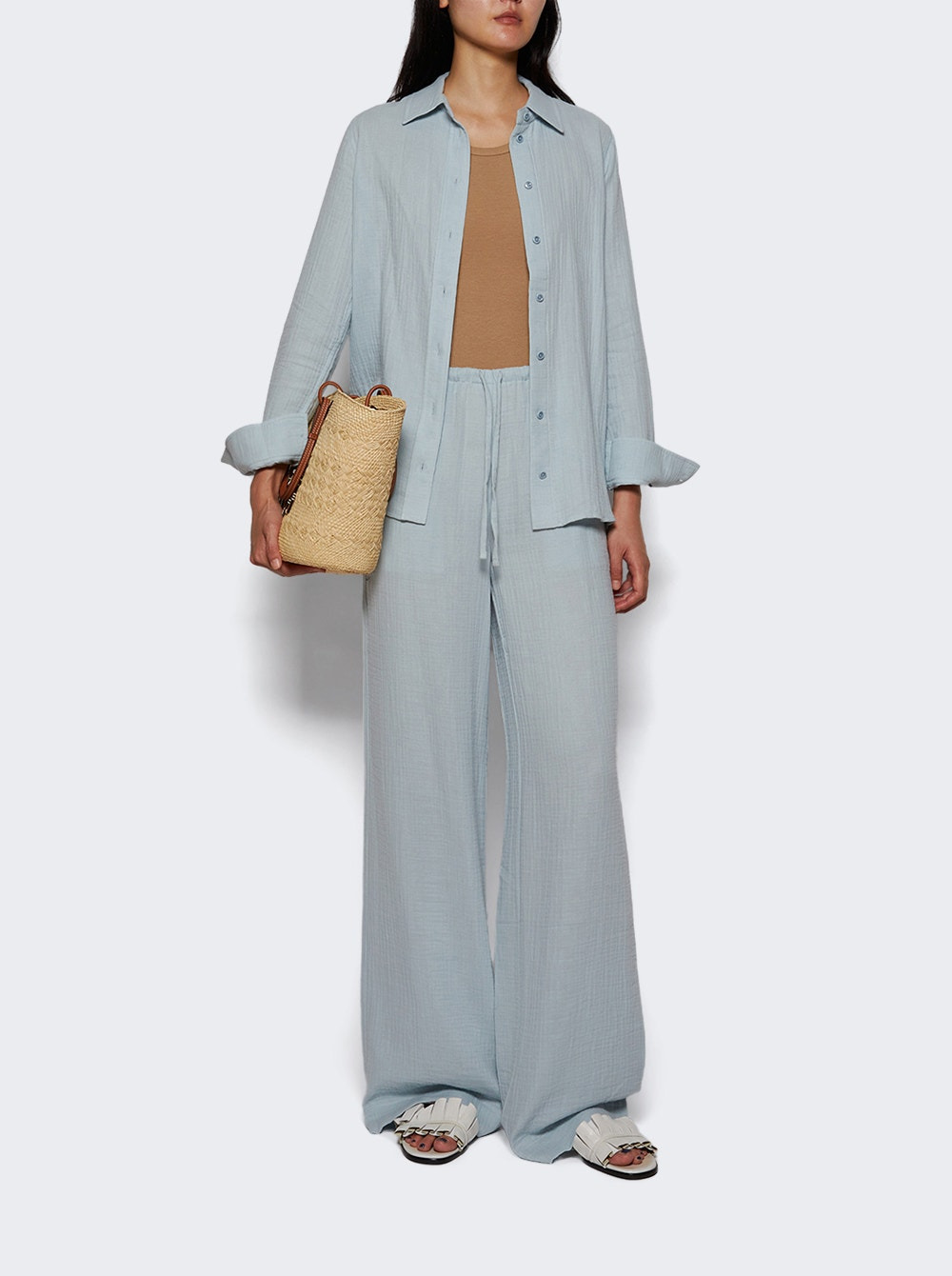 Constance Top Dusty Blue - 5