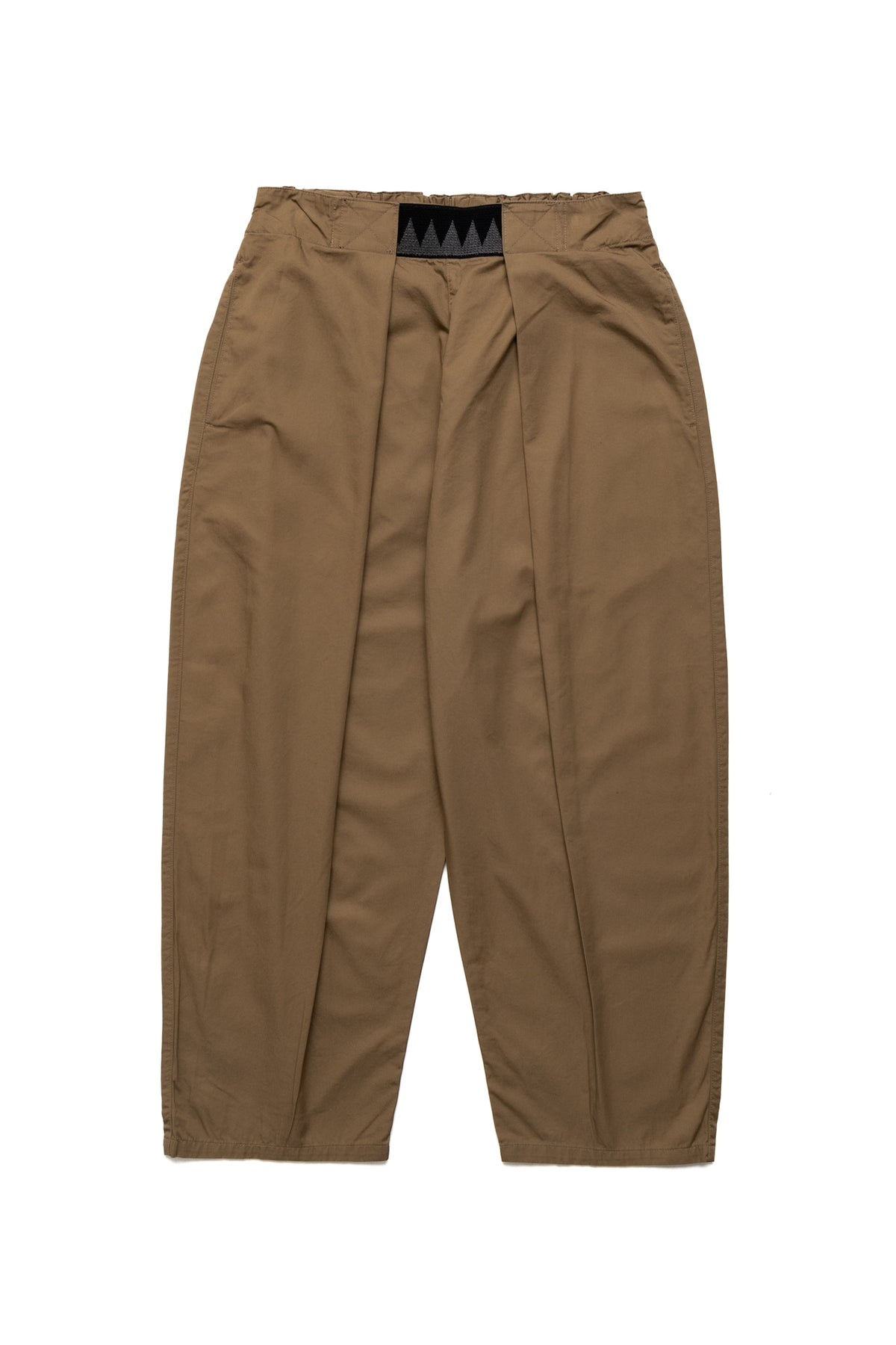 Combed Burberry Cotton EASY-BEACH-GO Pants - Beige - 1