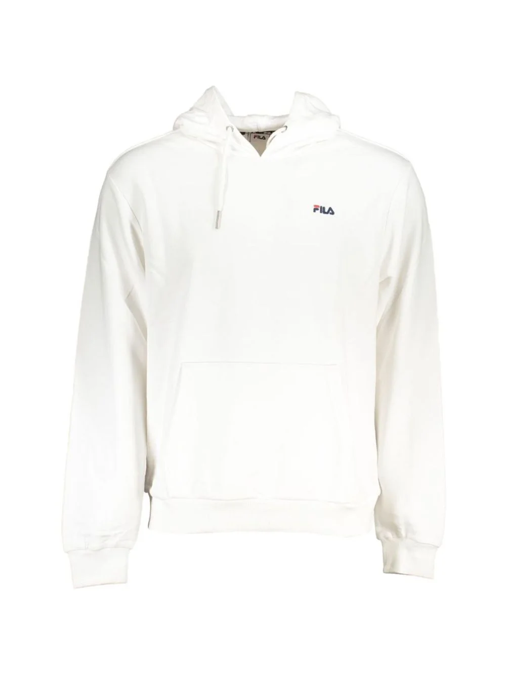 logo-patch cotton hoodie - 1