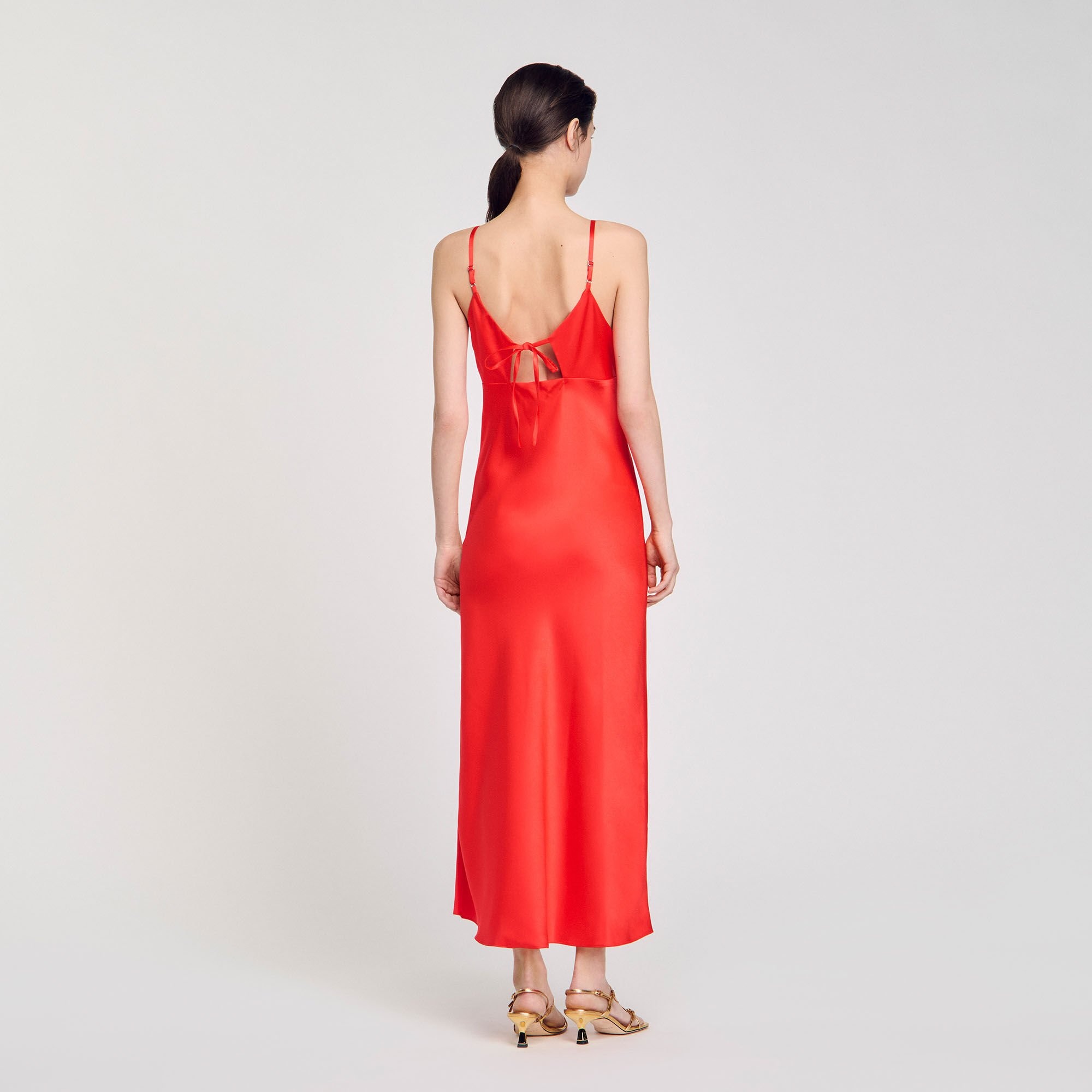 FLOWY DRESS WITH STRAPS - 5