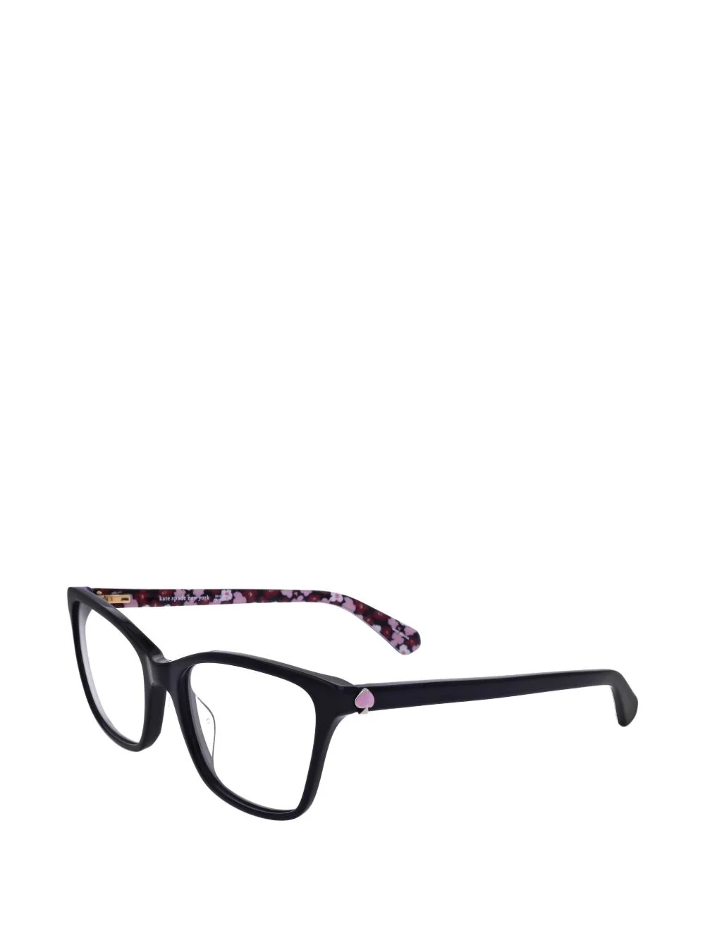 Cailye spade-logo rectangle-frame glasses - 1