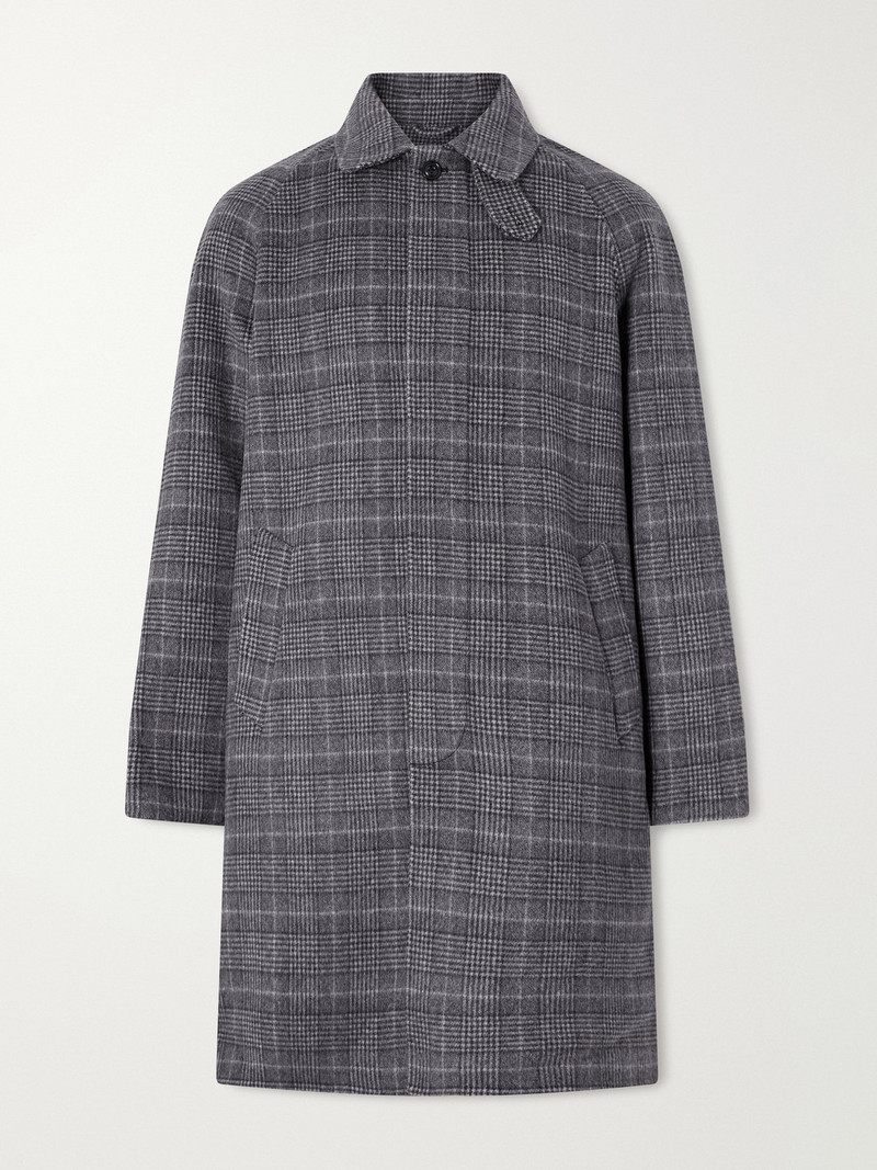 Graig Wool-Blend Checked Coat 1