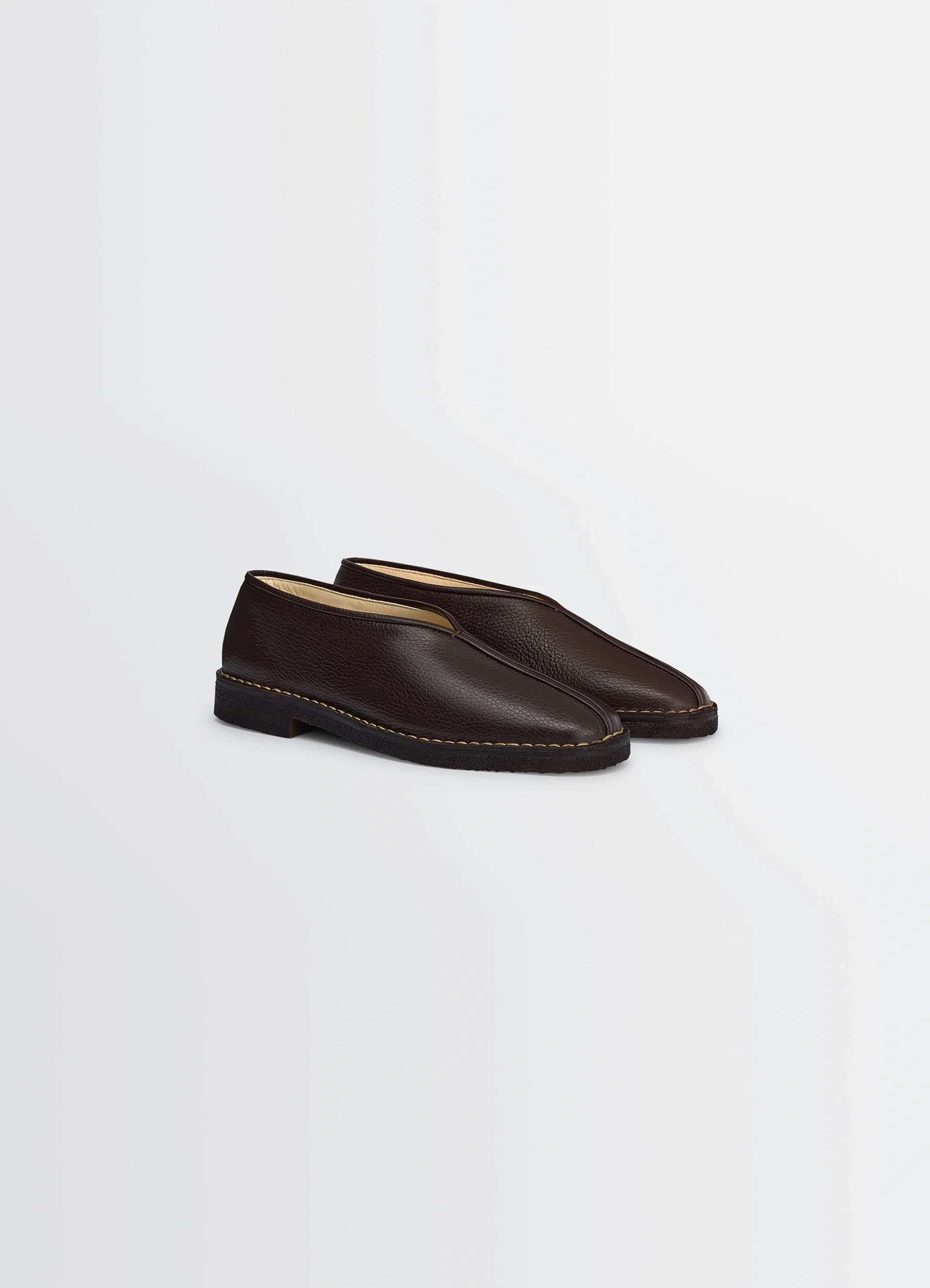 PIPED CREPE SLIPPERS - 3
