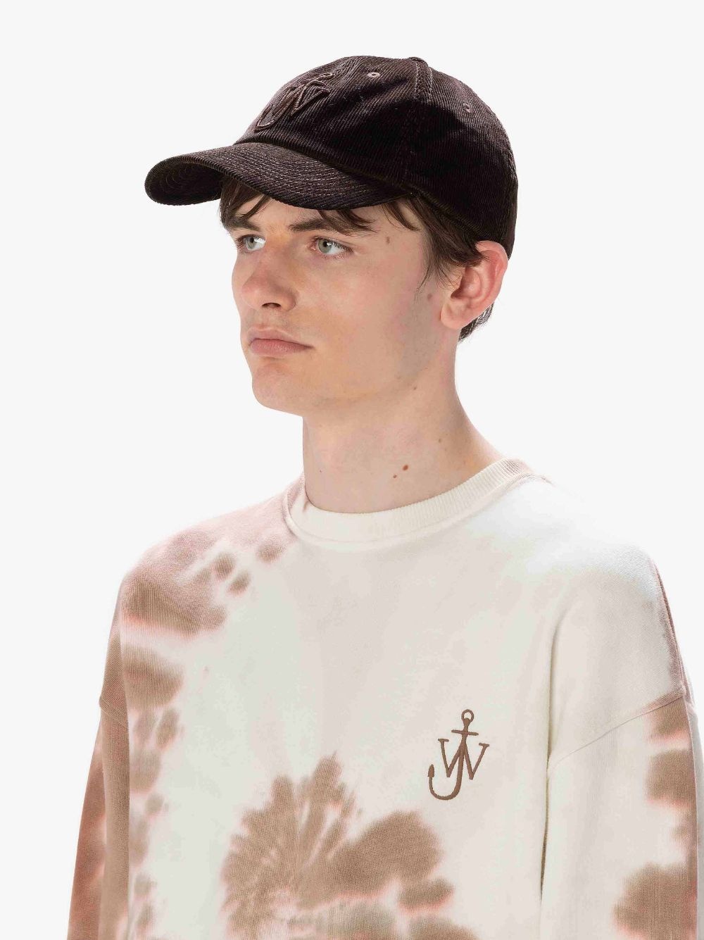 CORDUROY BASEBALL CAP WITH ANCHOR LOGO - 4