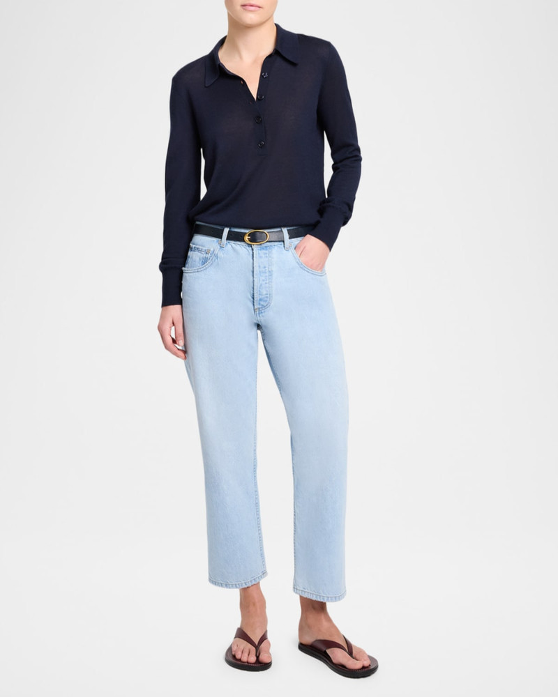 TWP Uma Cashmere Henley outlook