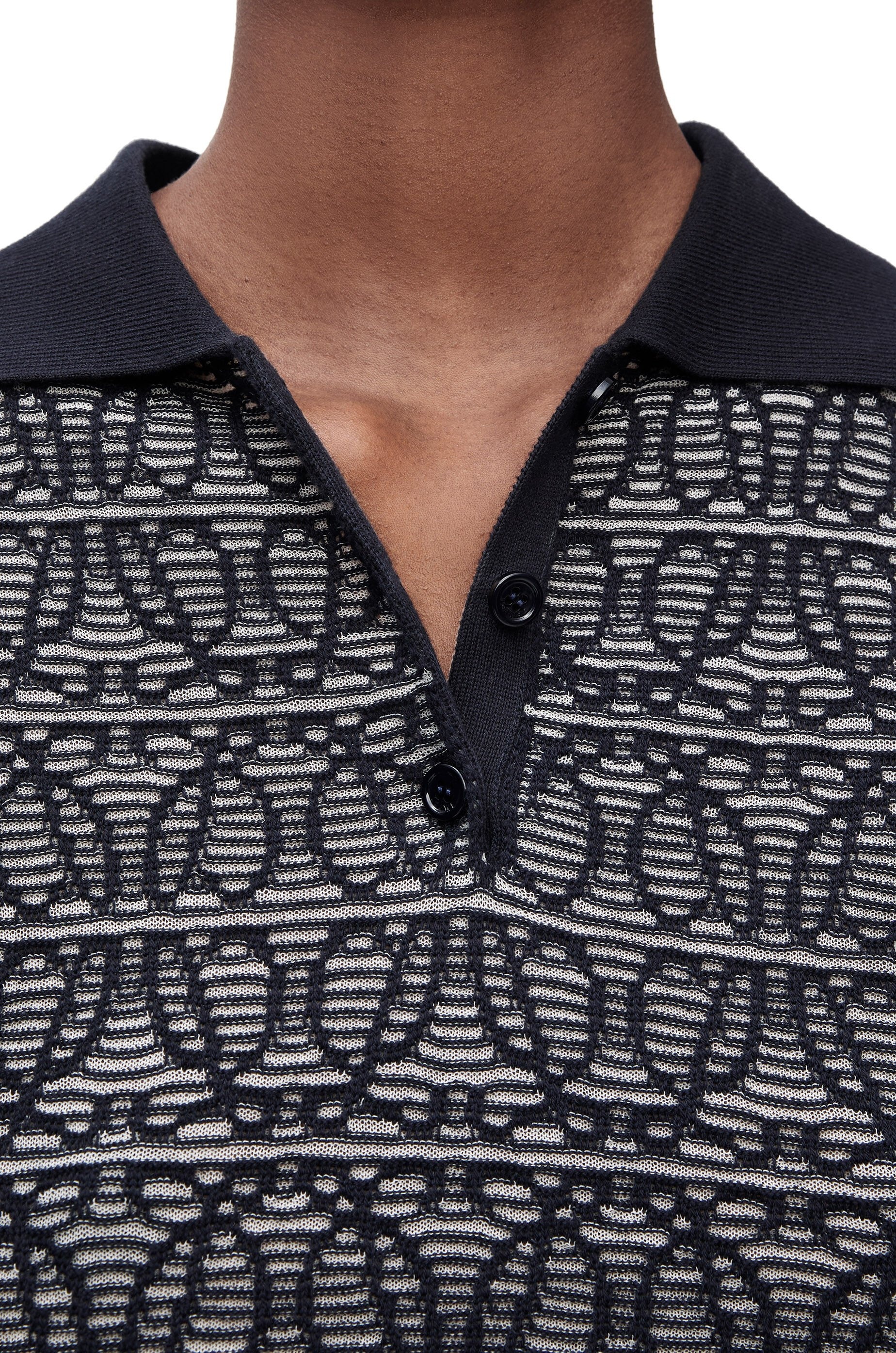 Polo sweater in cotton - 5