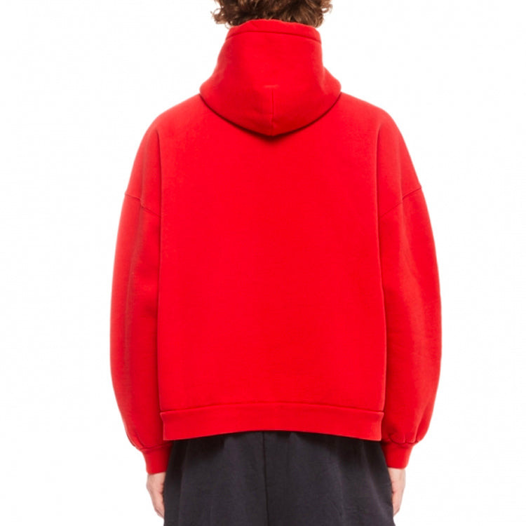 Balenciaga SS22 Logo Hoodie 'Red' 674986TLVF26407 - 3