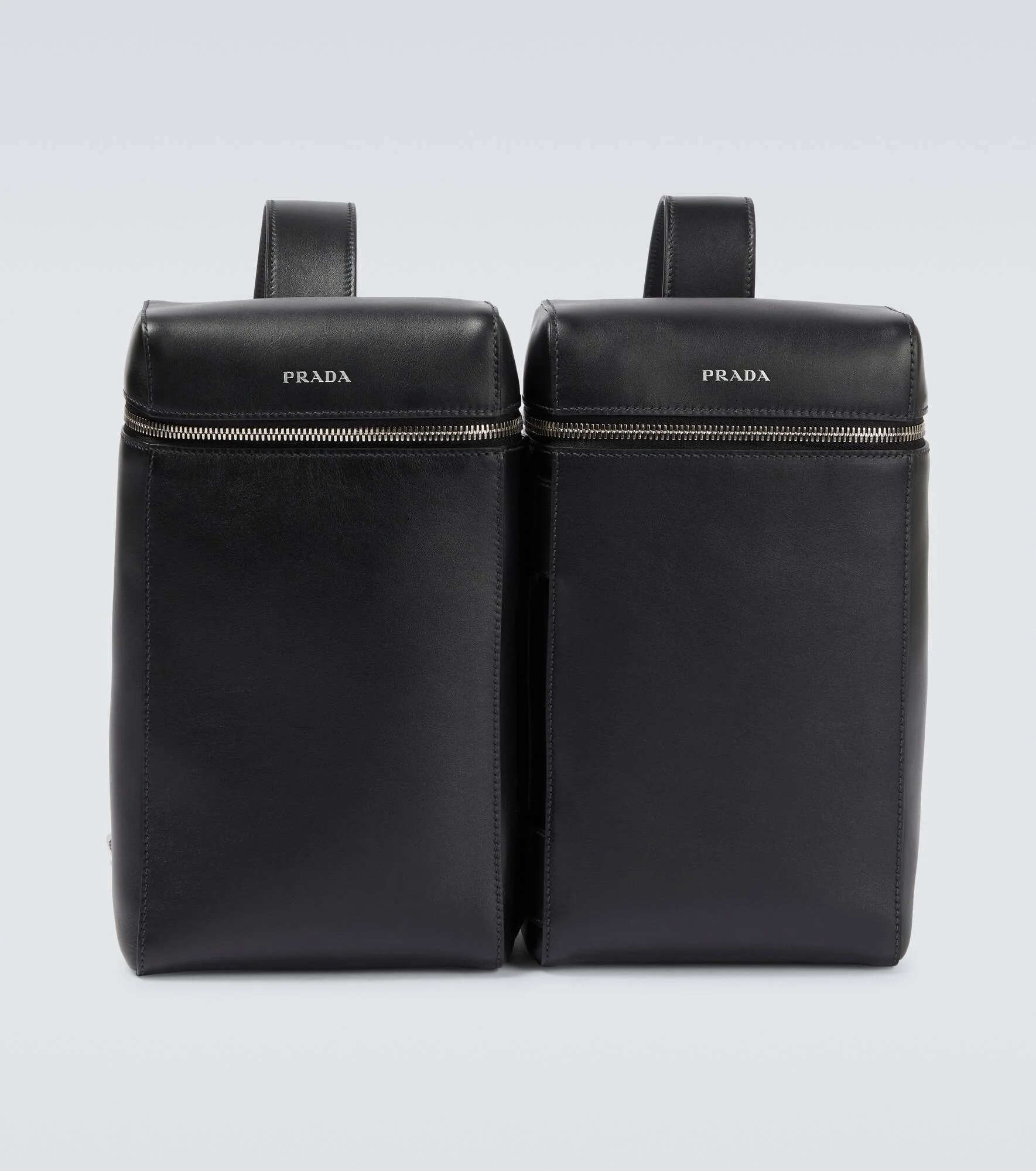 Convertible leather backpack - 1