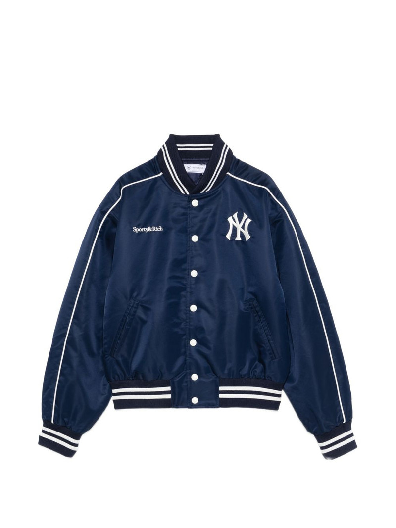 Daisy logo-embroidered bomber jacket 1