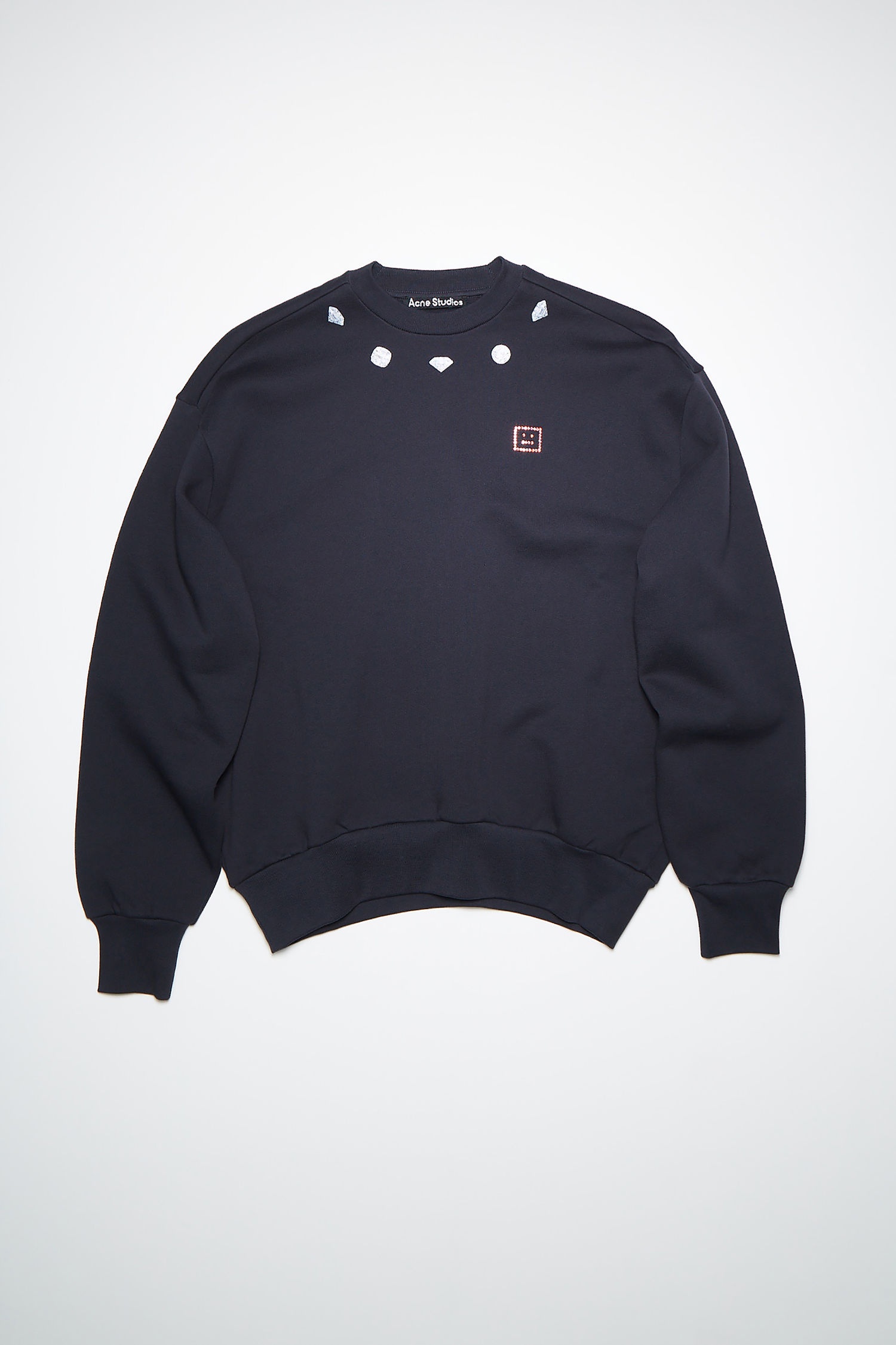 Relaxed sweatshirt - Navy - 4