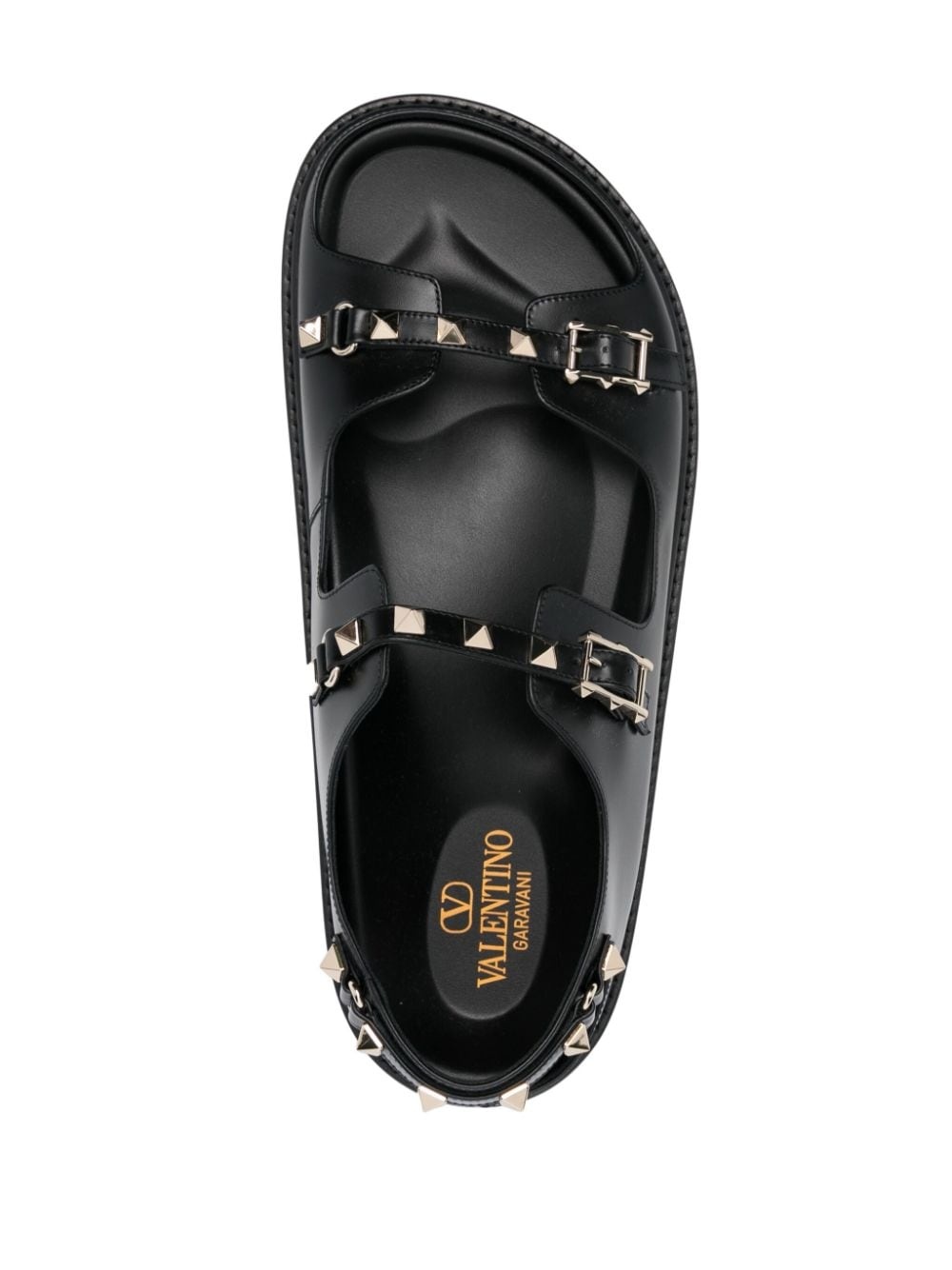 Rockstud sandals - 4