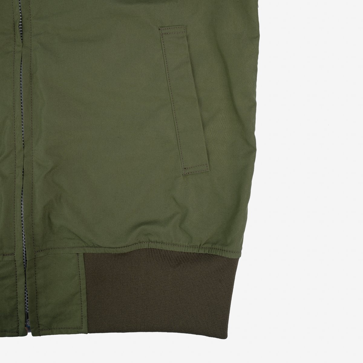 IHJ-130-OLV Reversible Tanker Jacket - Olive - 11