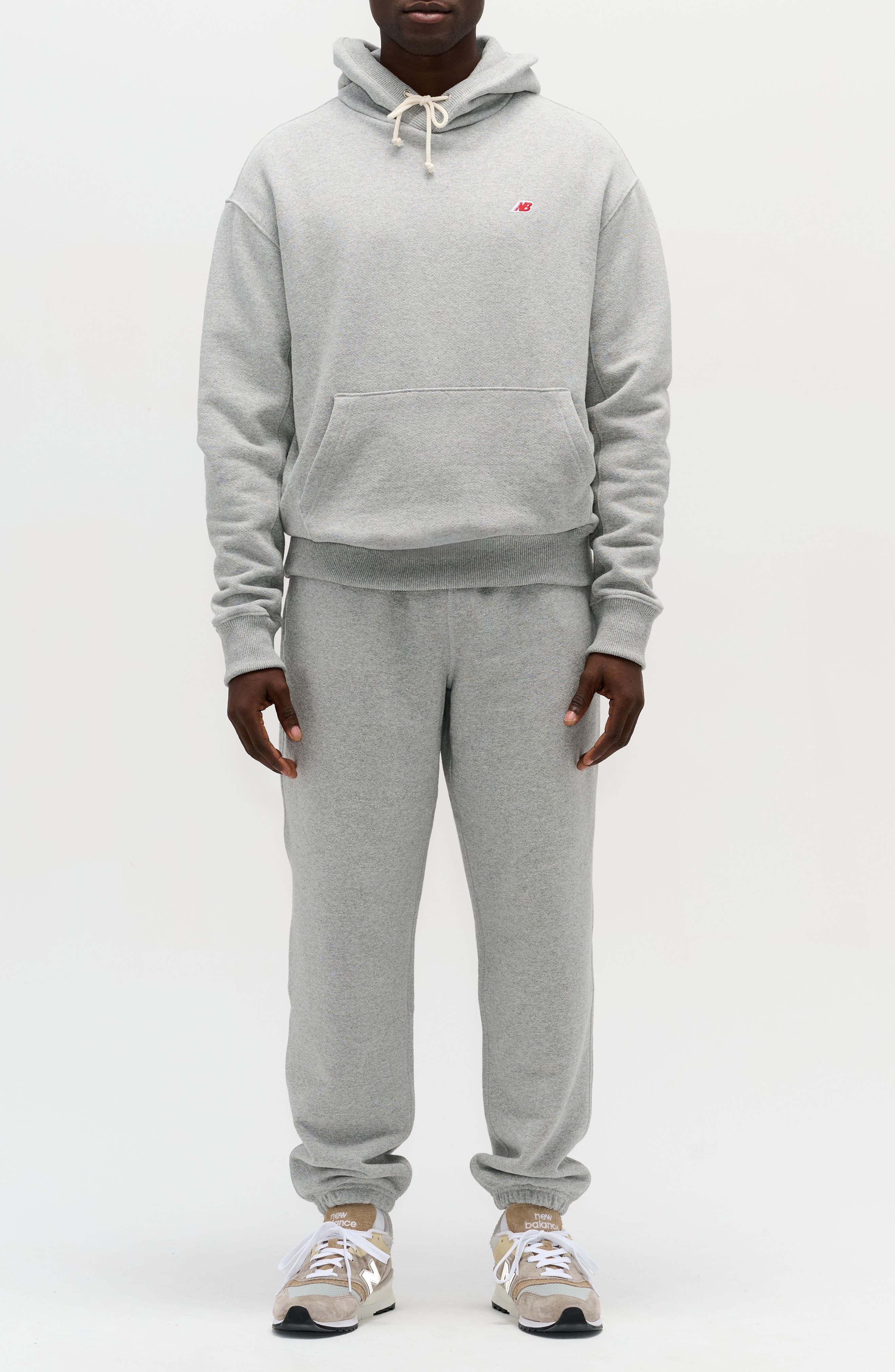 New Balance Made in USA Core Hoodie in Athletic Grey at Nordstrom - 8