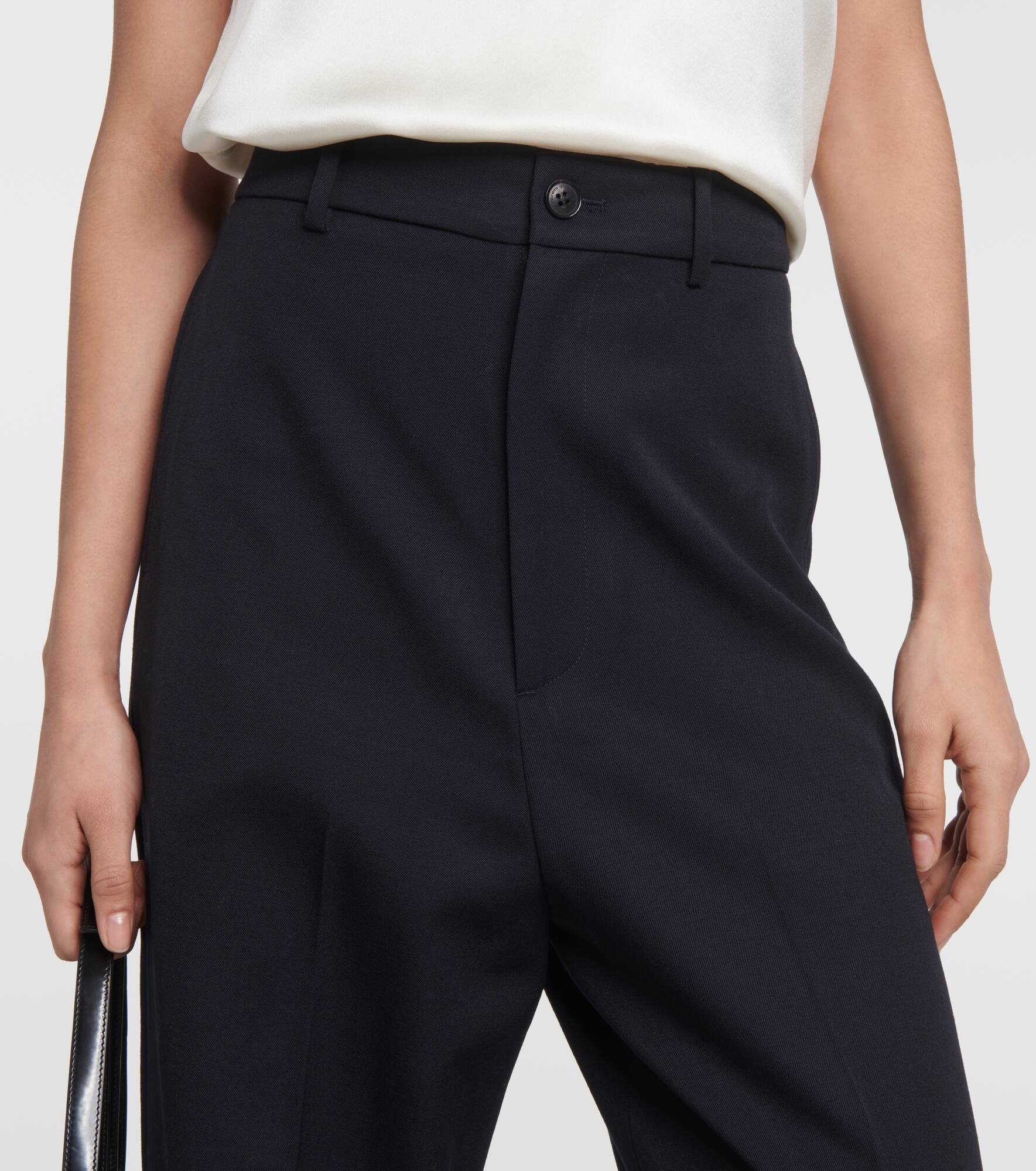 Johan virgin wool wide-leg pants - 4