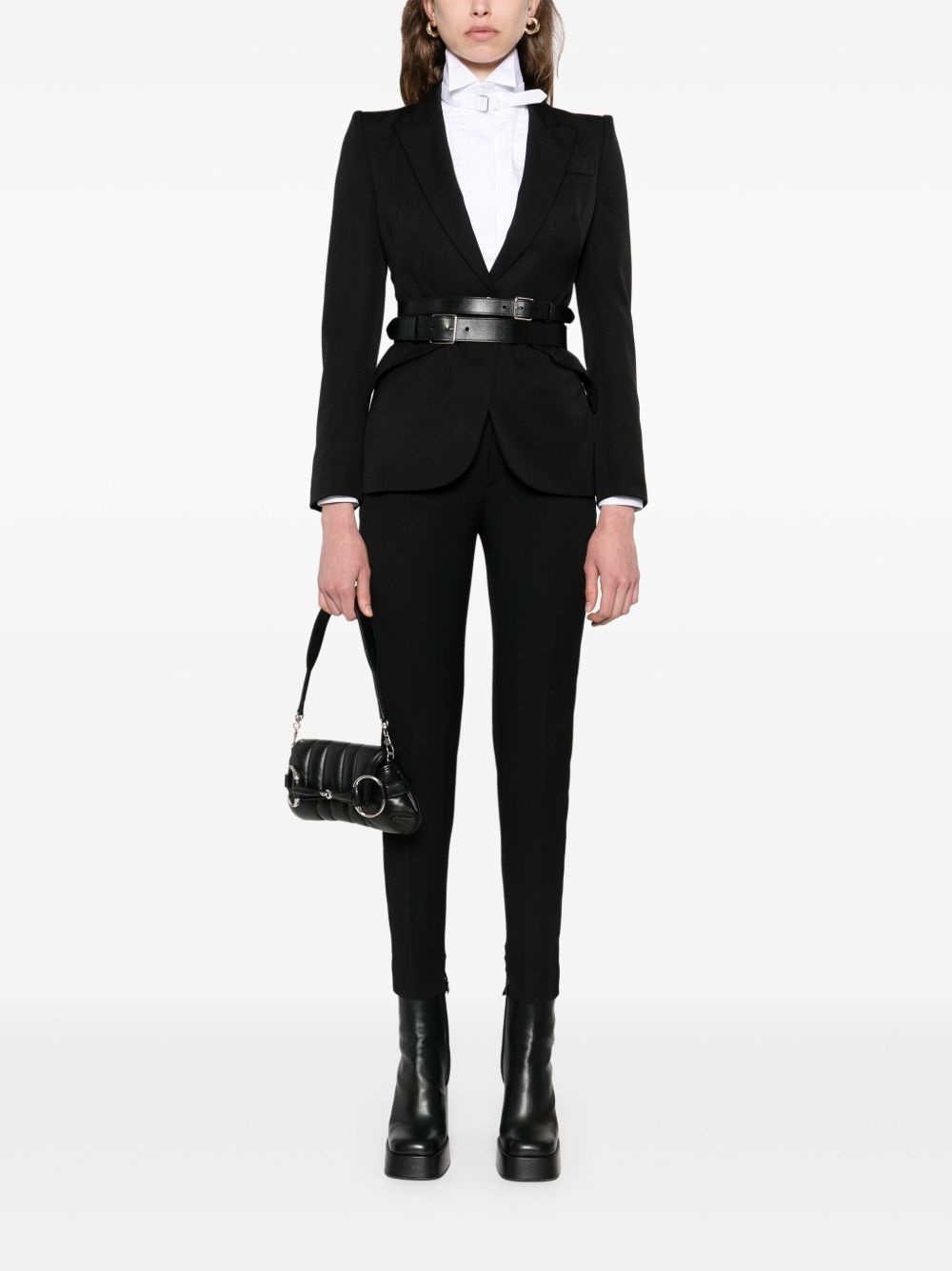 pleated panel shirt - 2