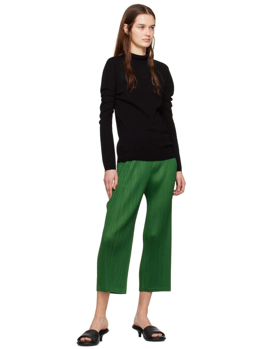 Green Monthly Colors February Trousers - 4