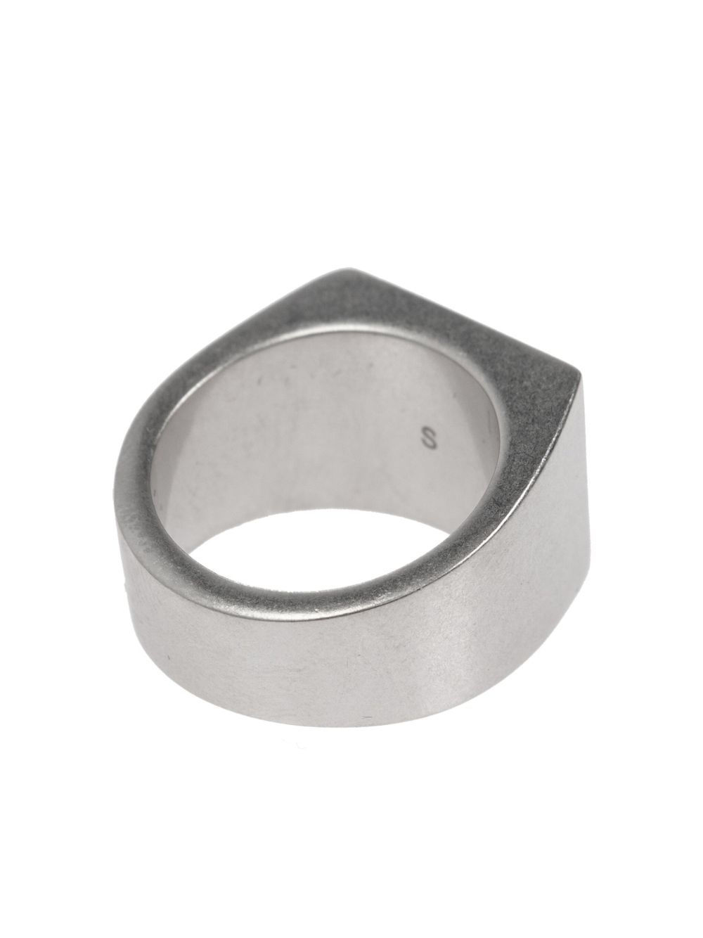 rectangular signet ring - 4