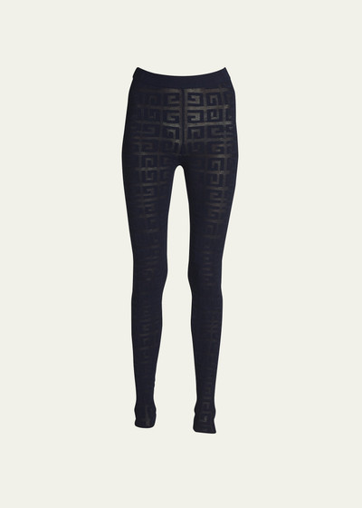 Givenchy 4G Logo Monogram Lace Legging outlook