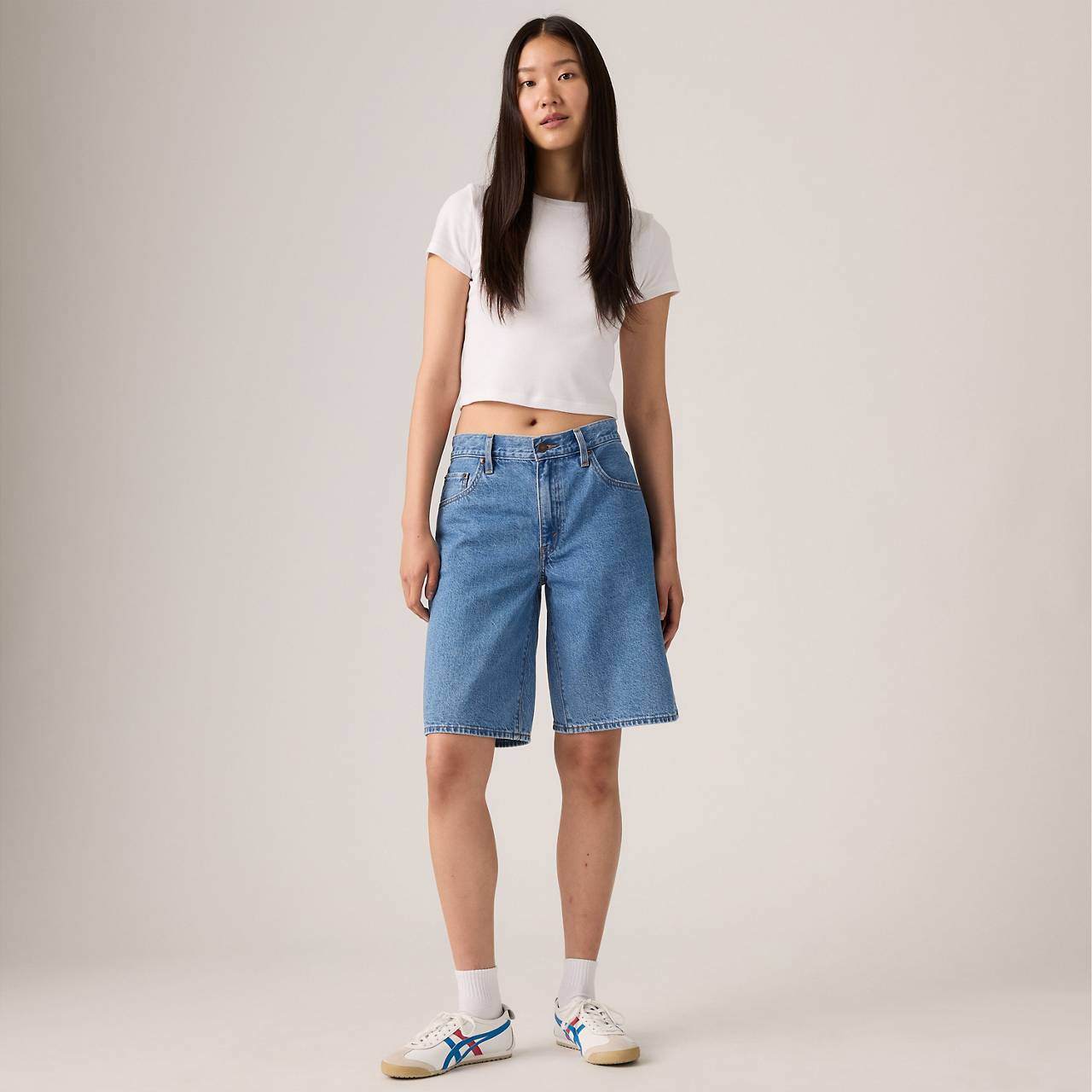 BAGGY DAD WOMEN'S JORTS - 3