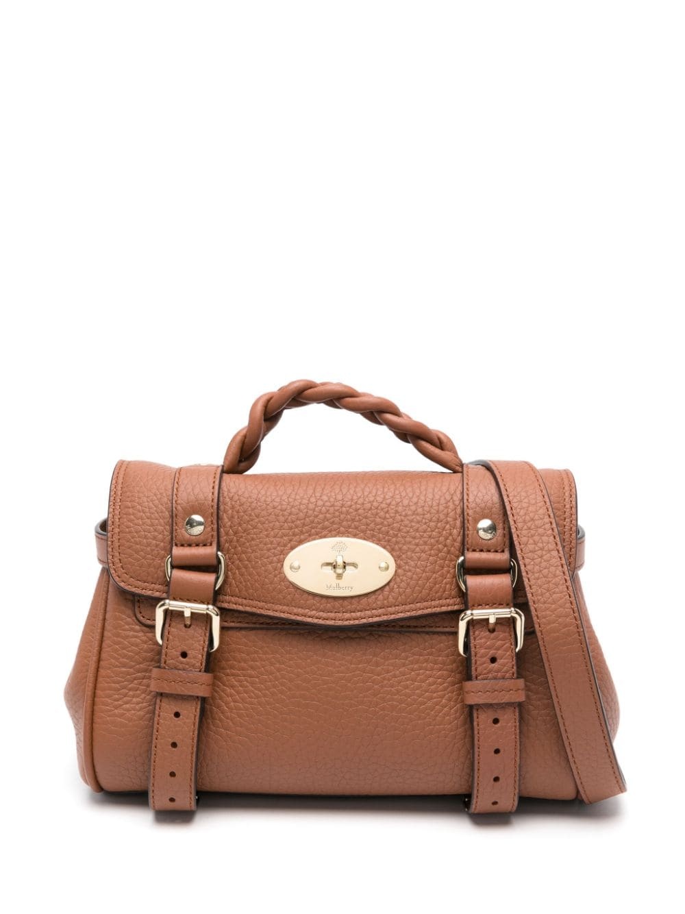 mini Alexa leather tote bag - 1