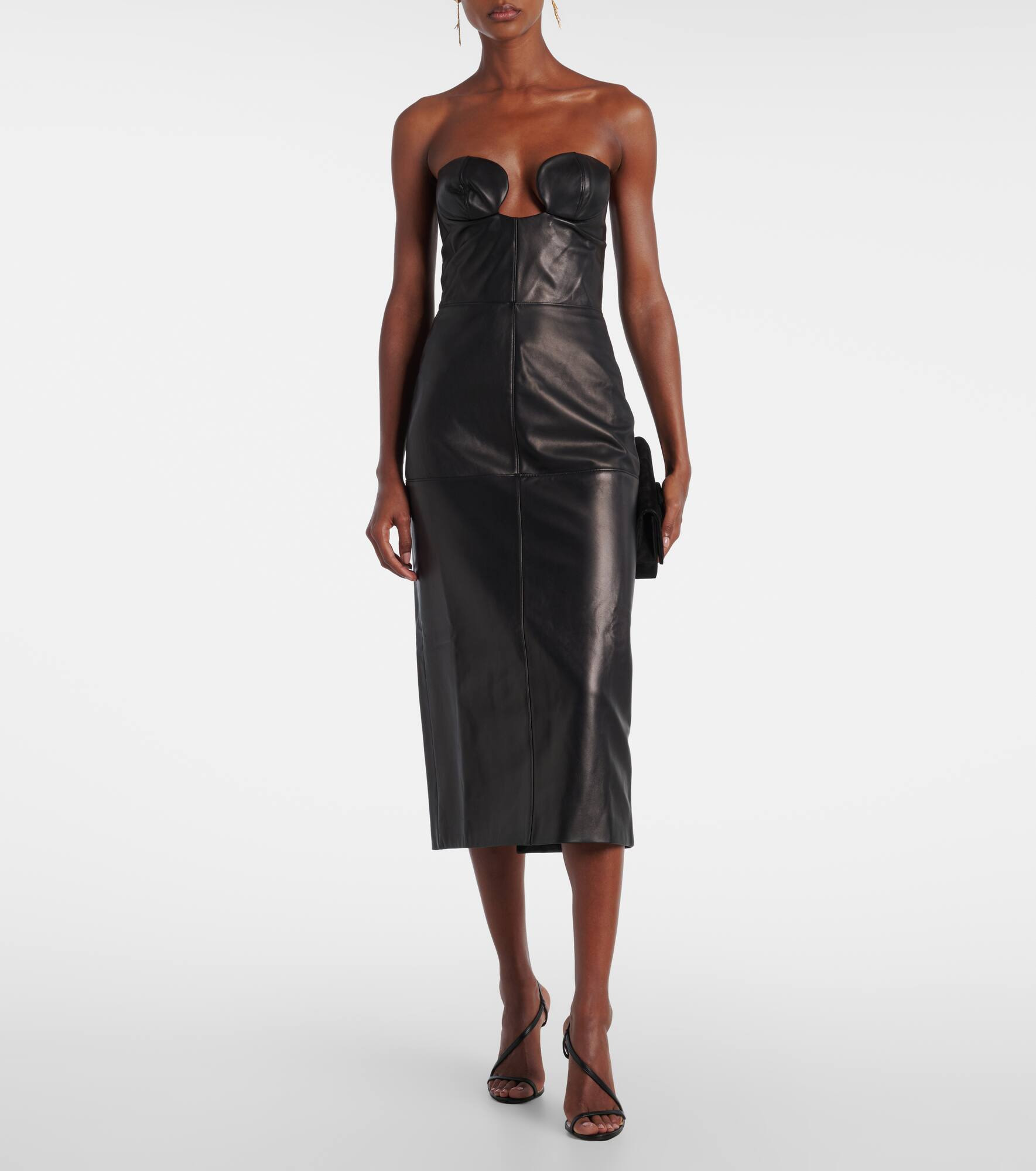 Leather corset dress - 2