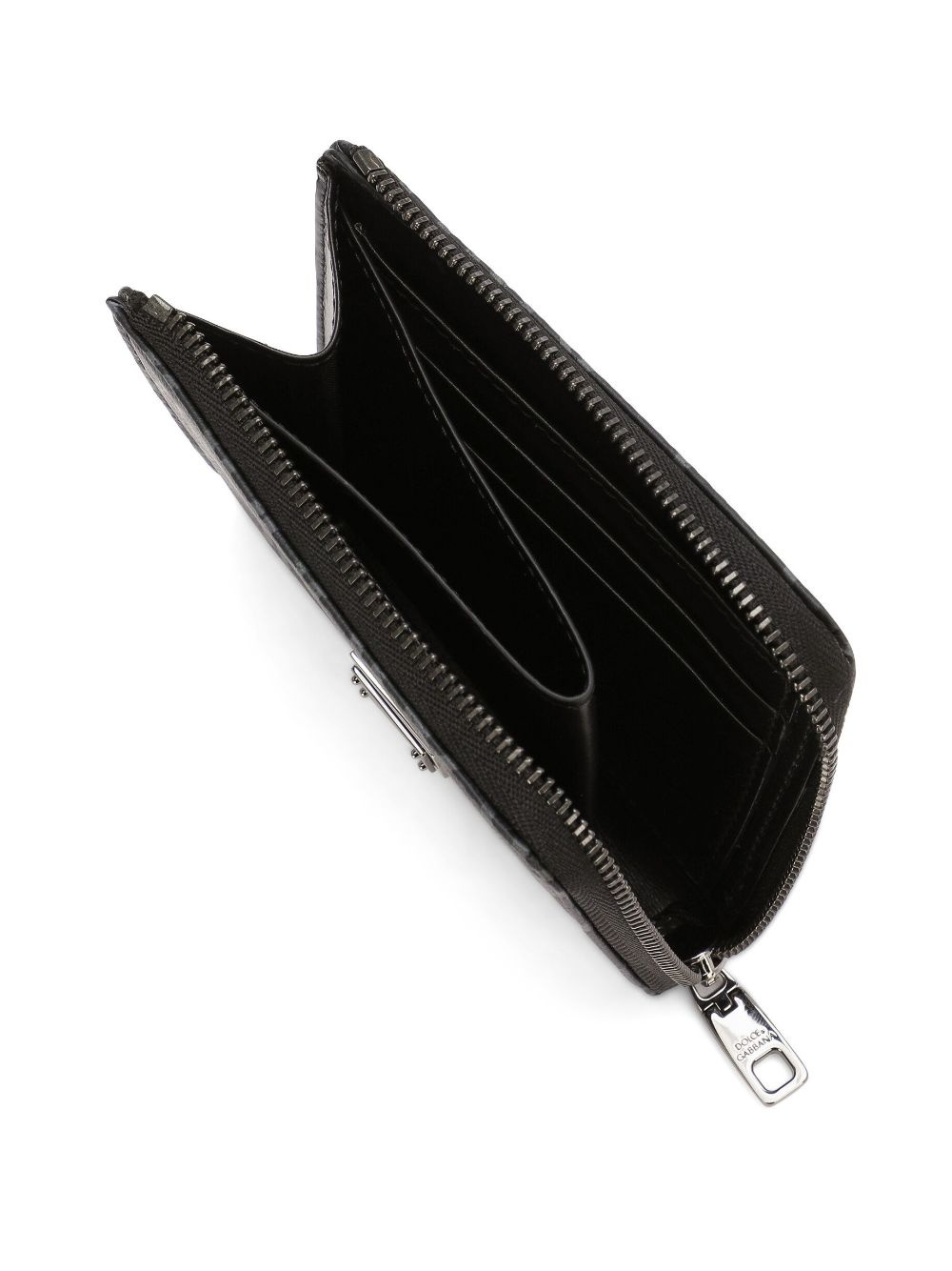 logo-plaque jacquard wallet - 4