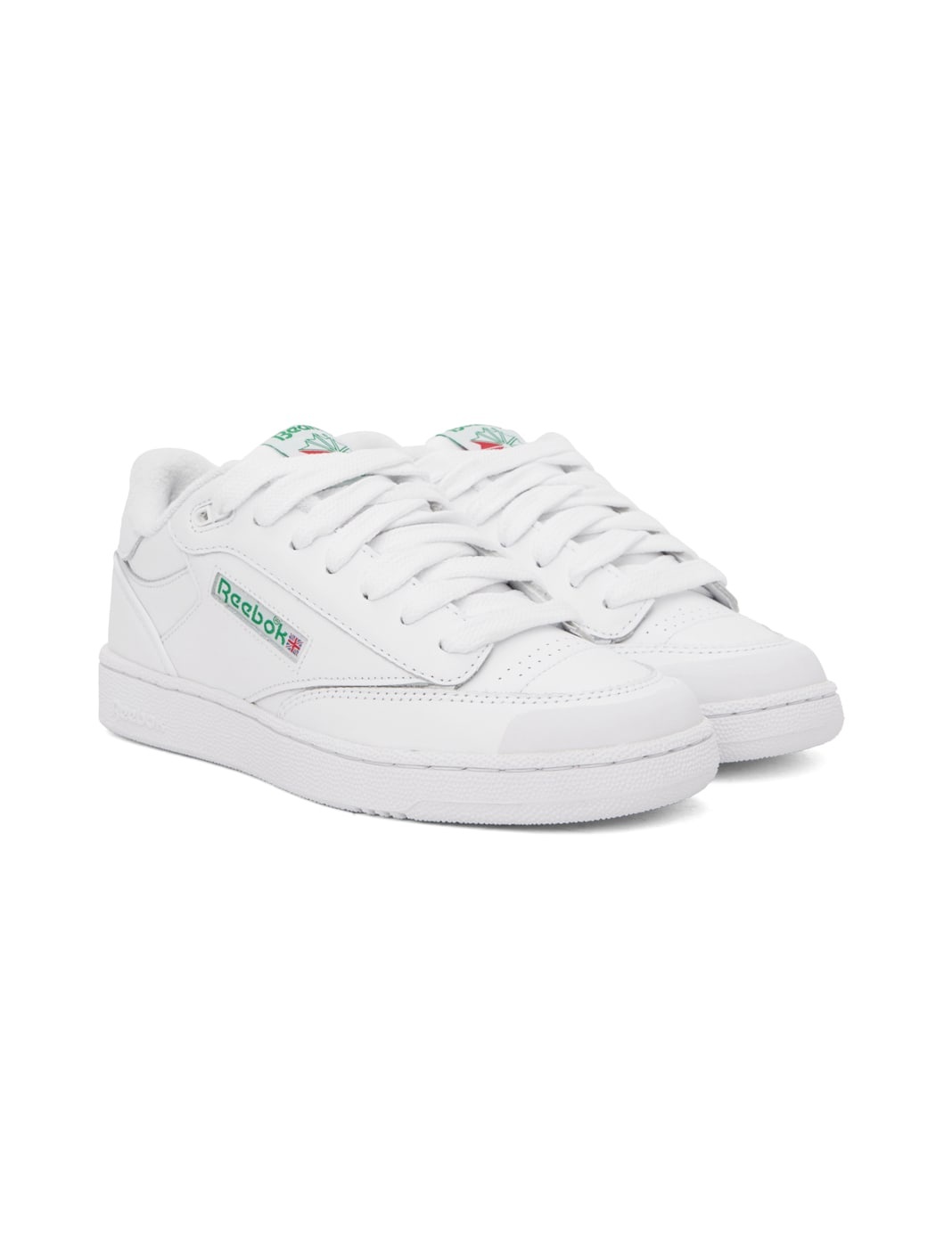 White Reebok Edition Club C Bulc Sneakers - 4