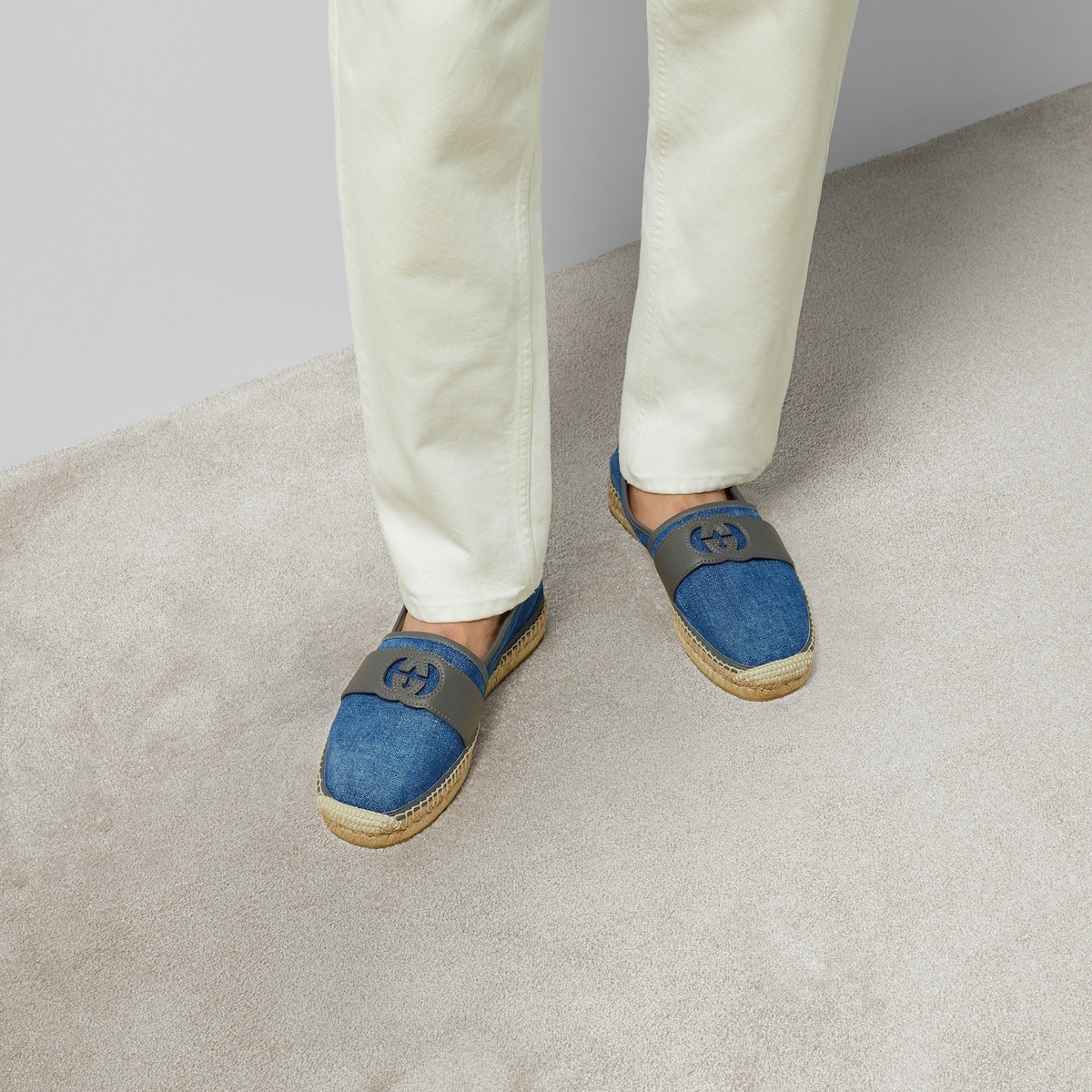 Men's Interlocking G espadrille - 3