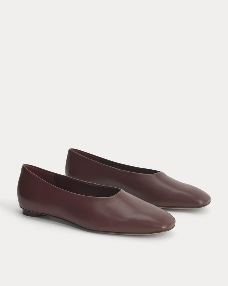EVERLANE GALLERY SQUARE-TOE FLAT outlook