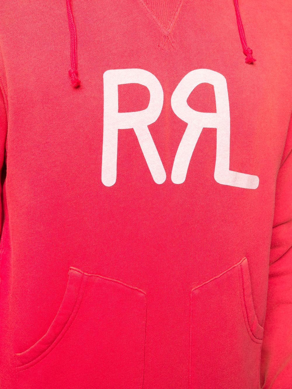 logo drawstring hoodie - 5