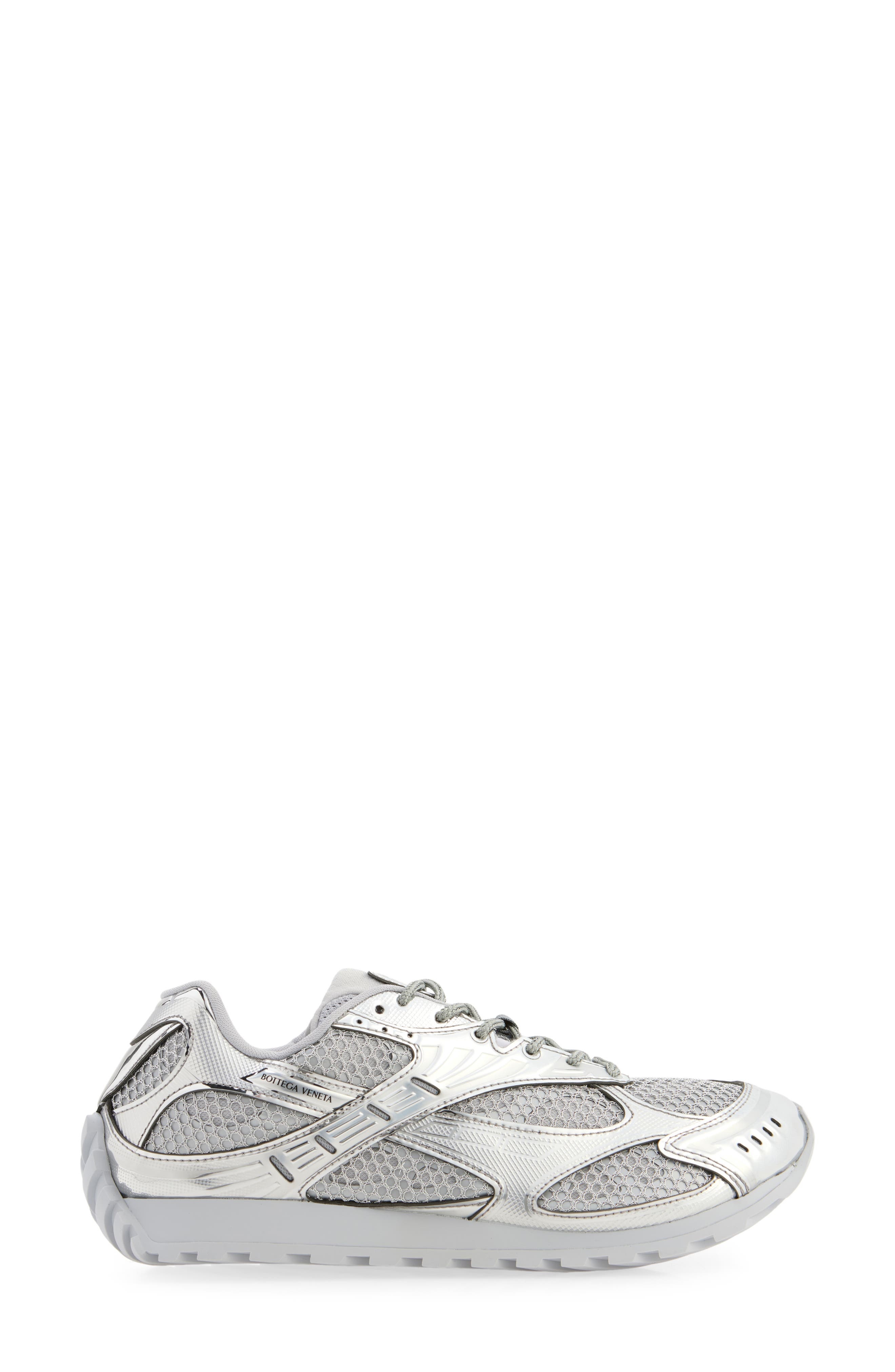 Bottega Veneta Orbit Sneaker in Silver at Nordstrom - 3
