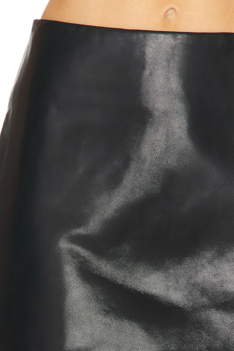 Cult Gaia Quentin Leather Skirt outlook