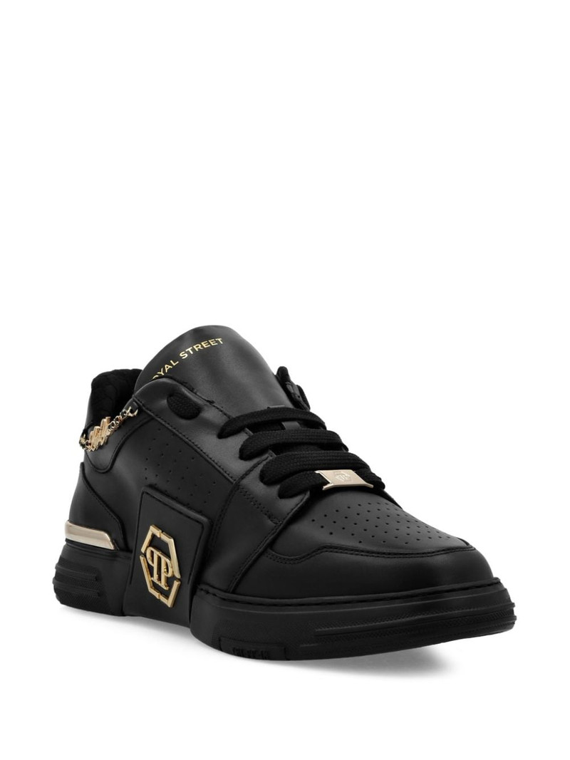 PHILIPP PLEIN Royal Street lace-up sneakers outlook