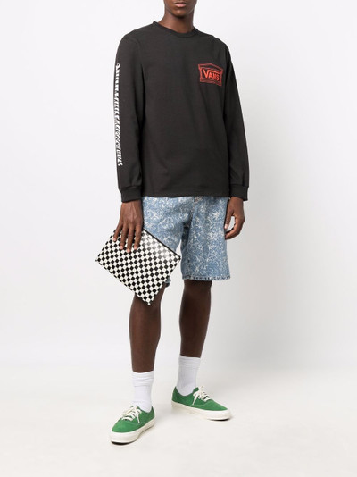 Vans logo print sweatshirt outlook