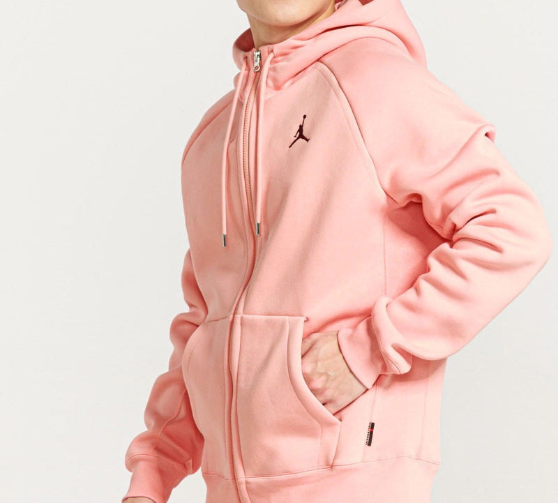 Air Jordan Flying Man Embroidered Sports Hooded Jacket Pink CD8734-606 - 5